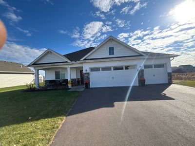 5-Inch White Seamless Gutter Installation – Buffalo, MN