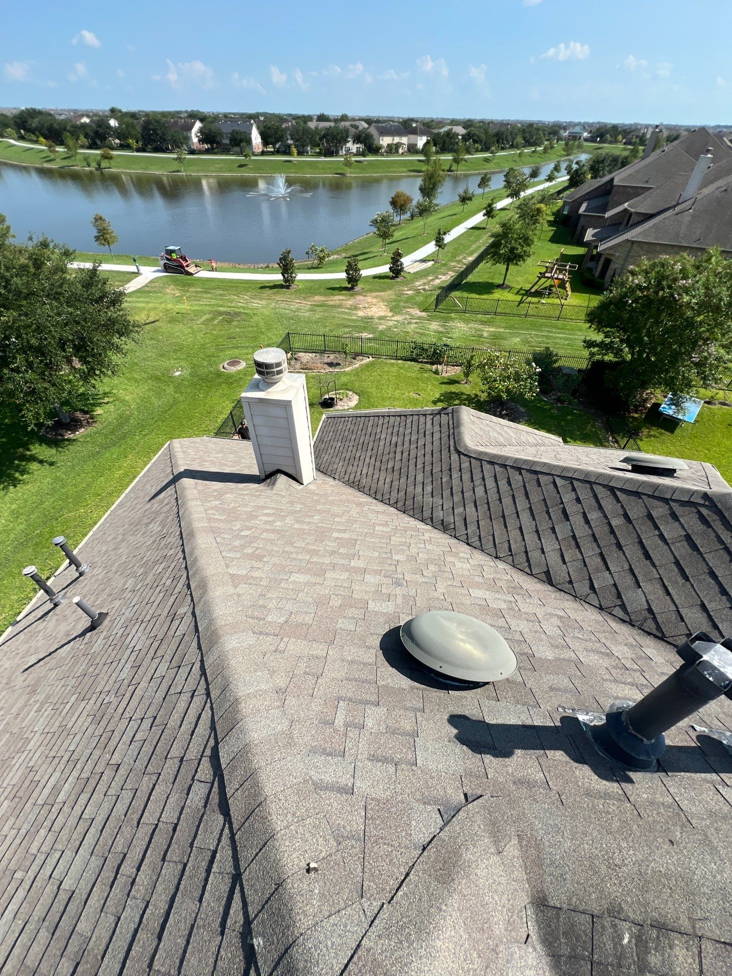Hail Damage using Owen's Corning Duration (Lifetime) Shingles by Roof Repair Services LLC