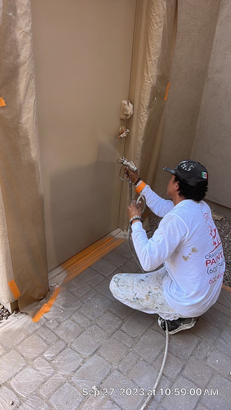 Exterior Painting using Dunn-Edwards EVERSHIELD®  by Crash of Rhinos Painting & Garage Floors