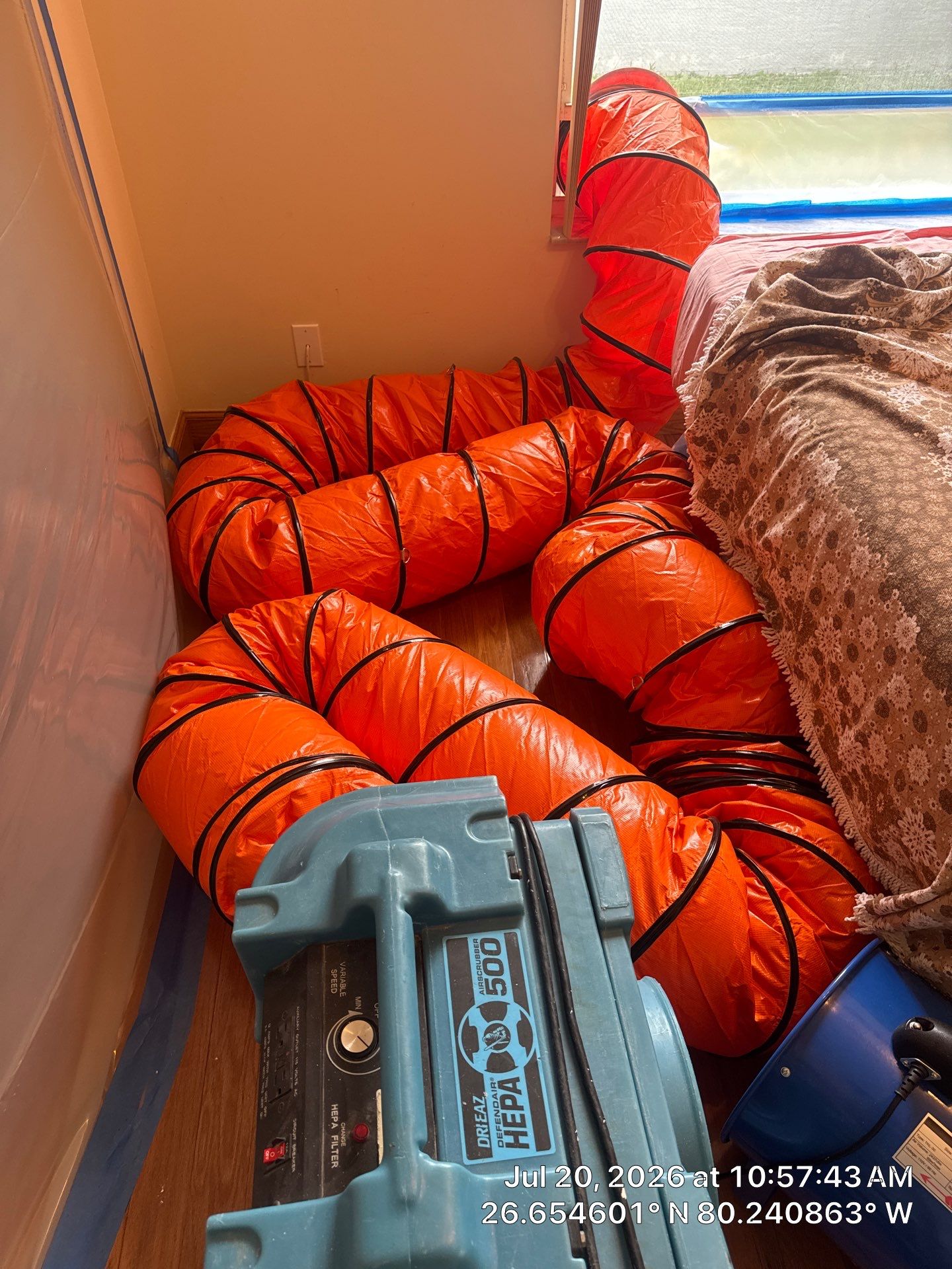 Professional Mold Remediation and Interior Water Damage Restoration in Wellington by SuperClean