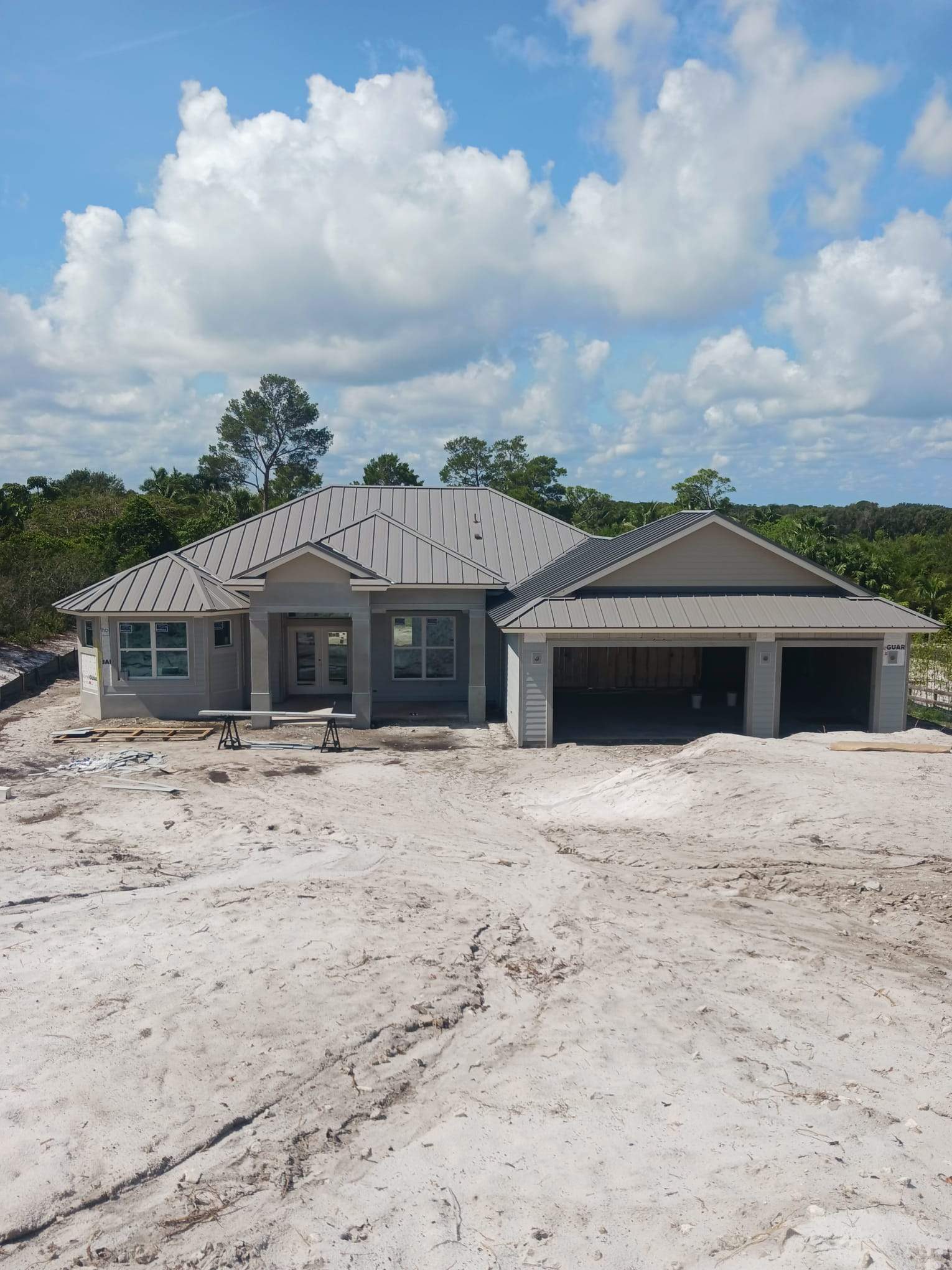 24ga 1.5" Mechanical Seam Slate Gray by Total Roofing System The Metal Roof Experts