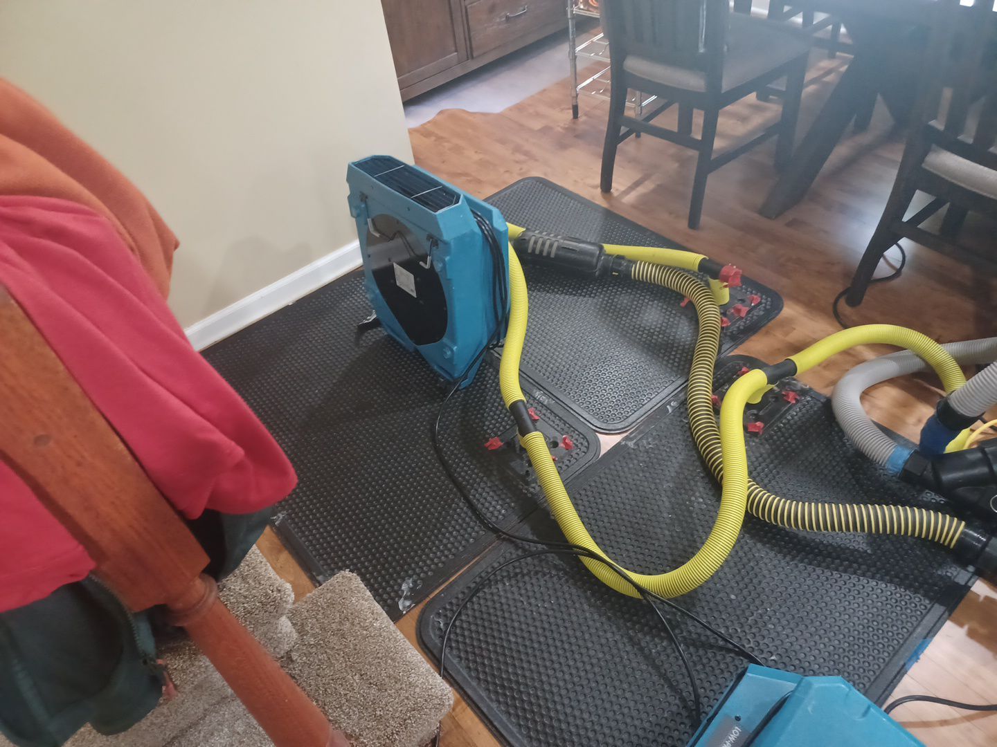 Project in West Bloomfield by EzDry Water Mitigation & Property Restoration