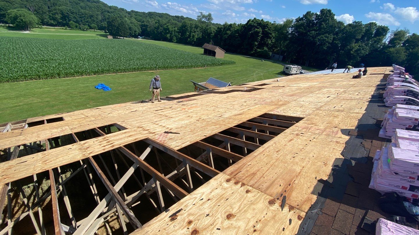 Roof Replacement in Upperco, MD • Private Farm by Seipp Roofing, LLC