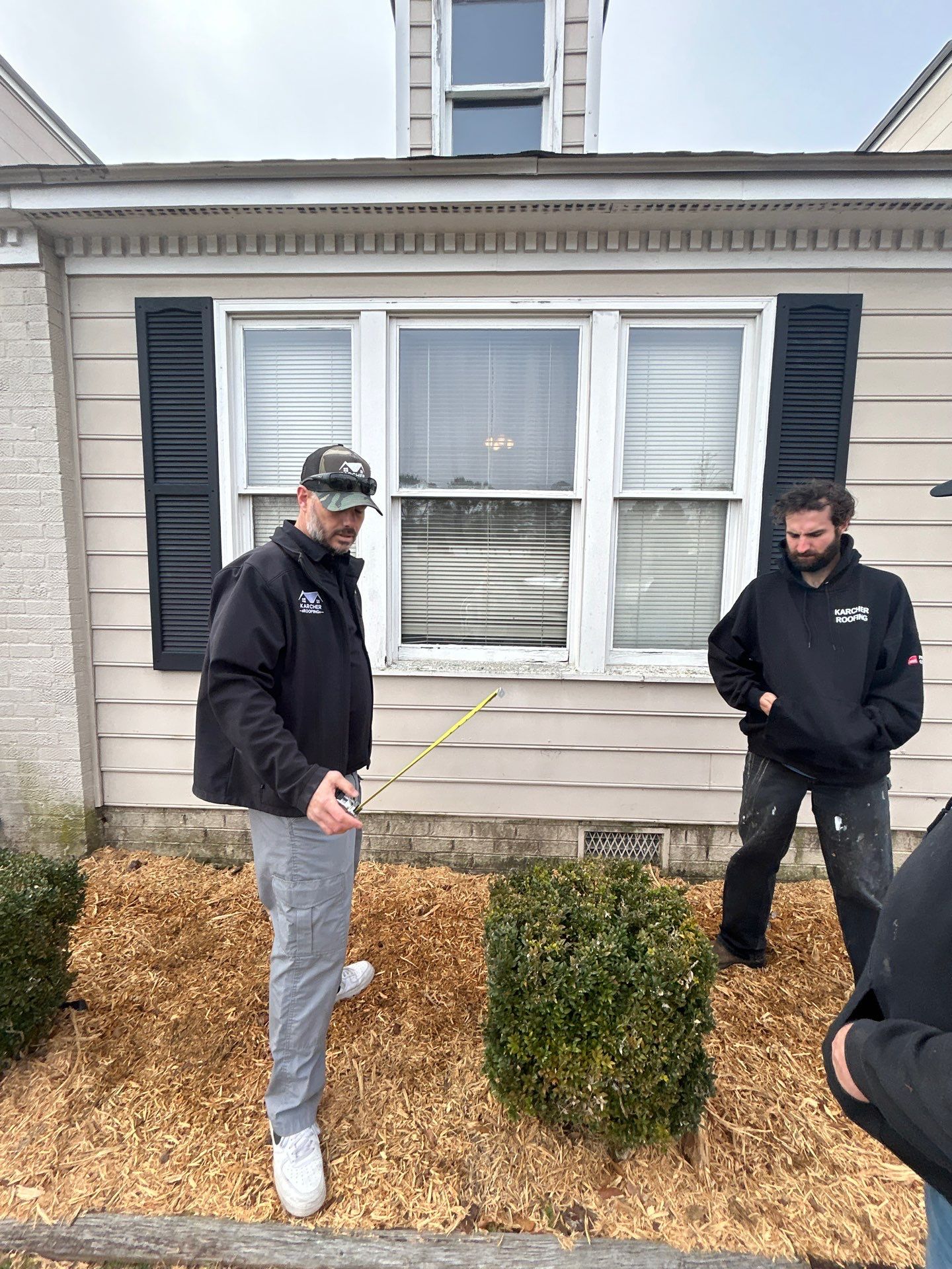 Exterior Damage using Inspection by Karcher Roofing & Construction