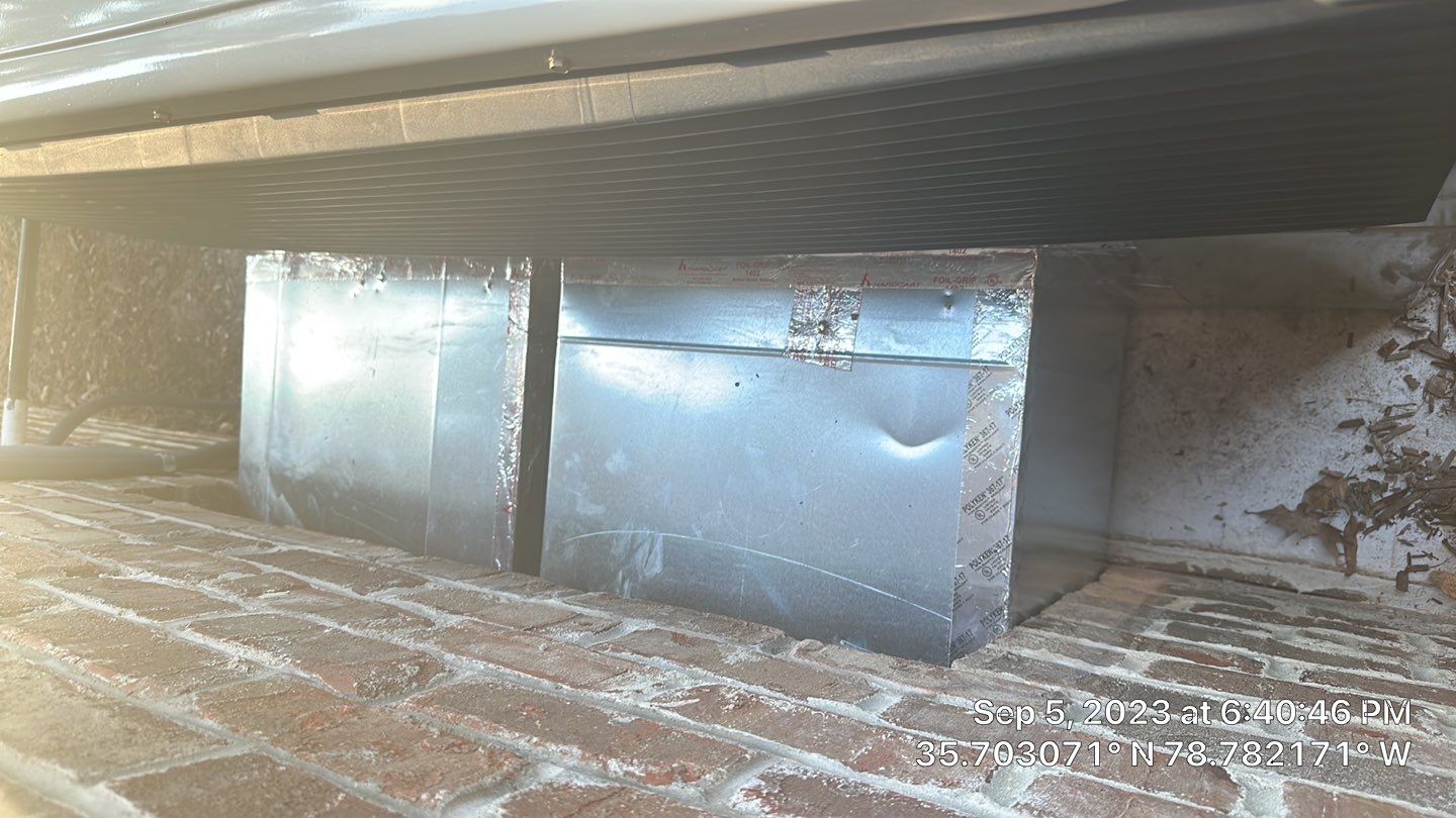 Trane Gas Package Unit Install by Nick's Mechanical LLC.