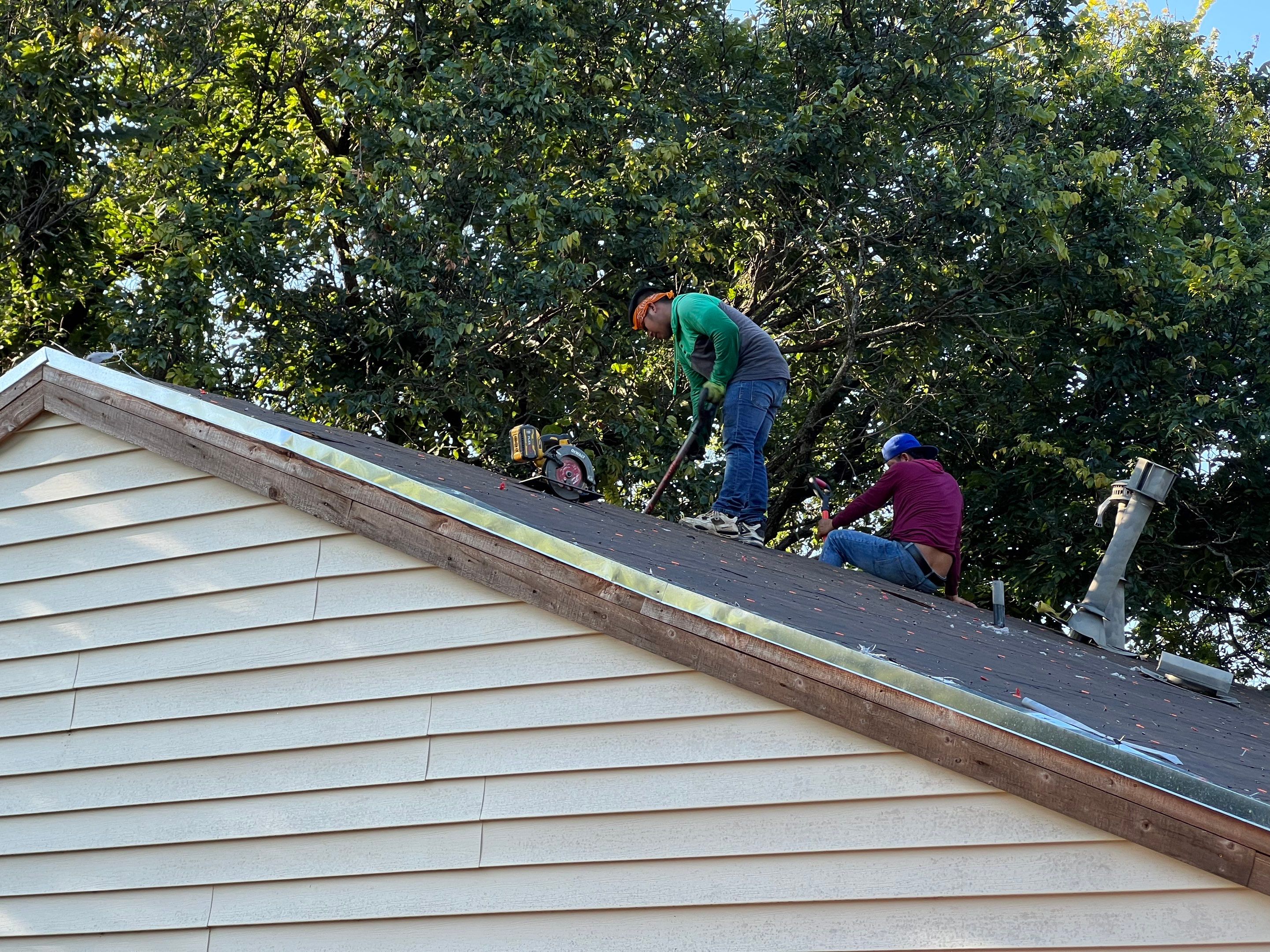 Project in Granbury by Lonestar Roofing and Restoration LLC.