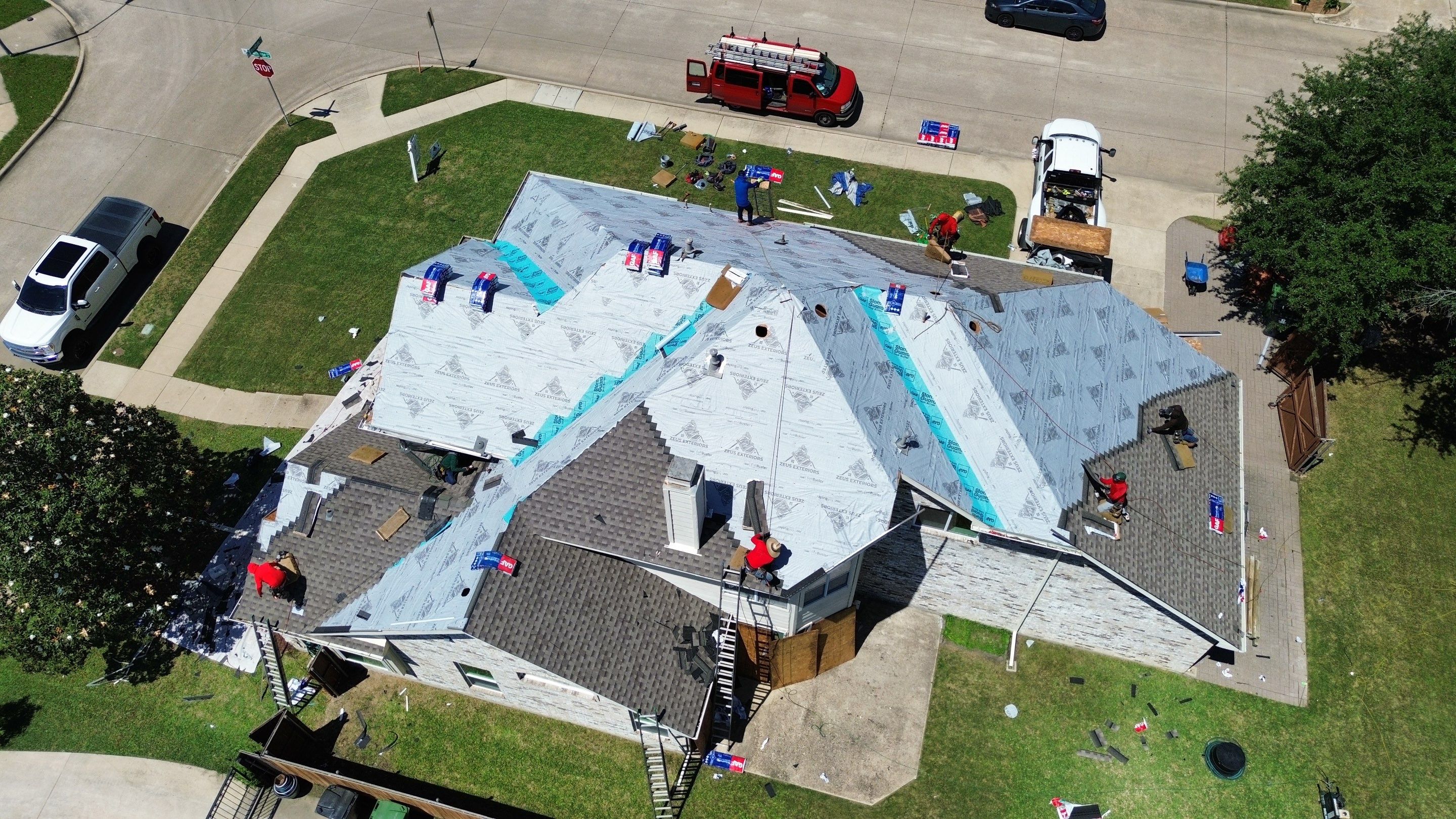 Project in Murphy  by Zeus Exteriors