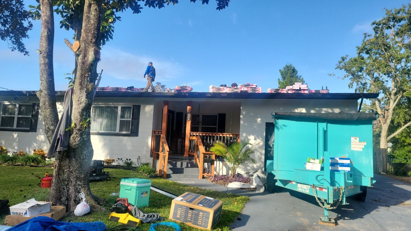 Residential Roofing Installation using Owens Corning TruDefinition Duration Shingles by Galaxy Builders, Inc.