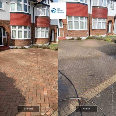 Driveway Clean using 18inch Whirlaway FSC
