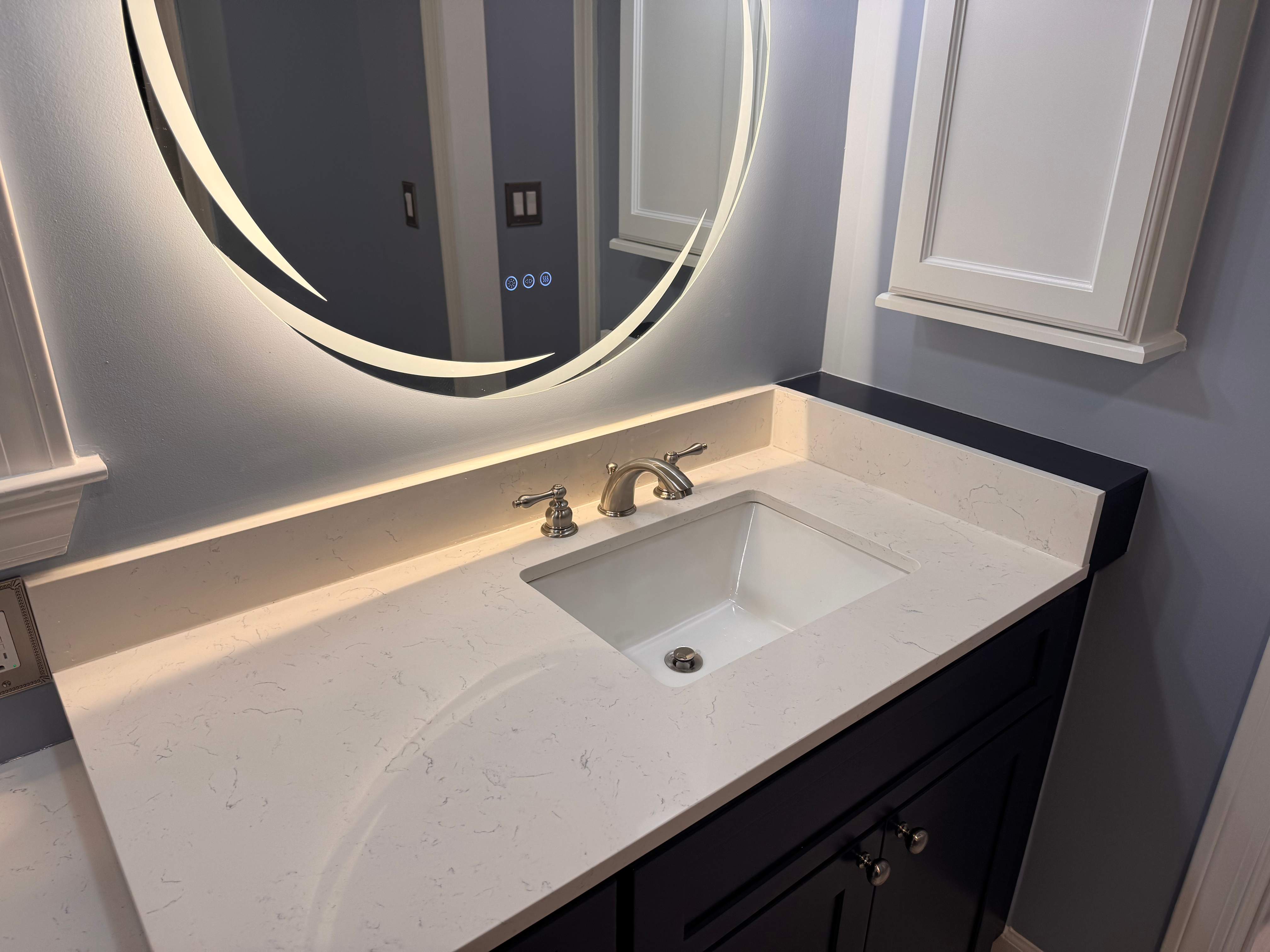 Master bathroom renovation by Prudencio