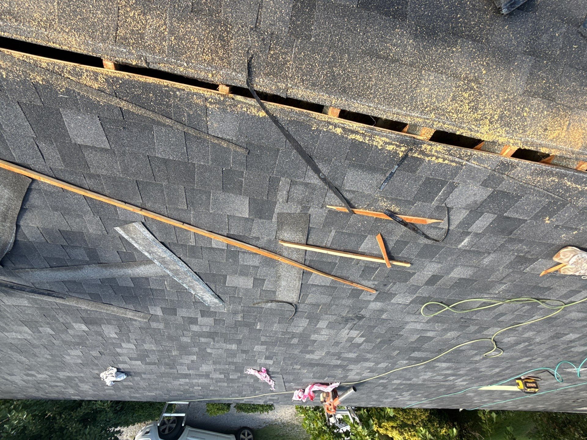 2 layers tear off & installation of new architectural shingles. by In & Out Construction & Remodeling, LLC