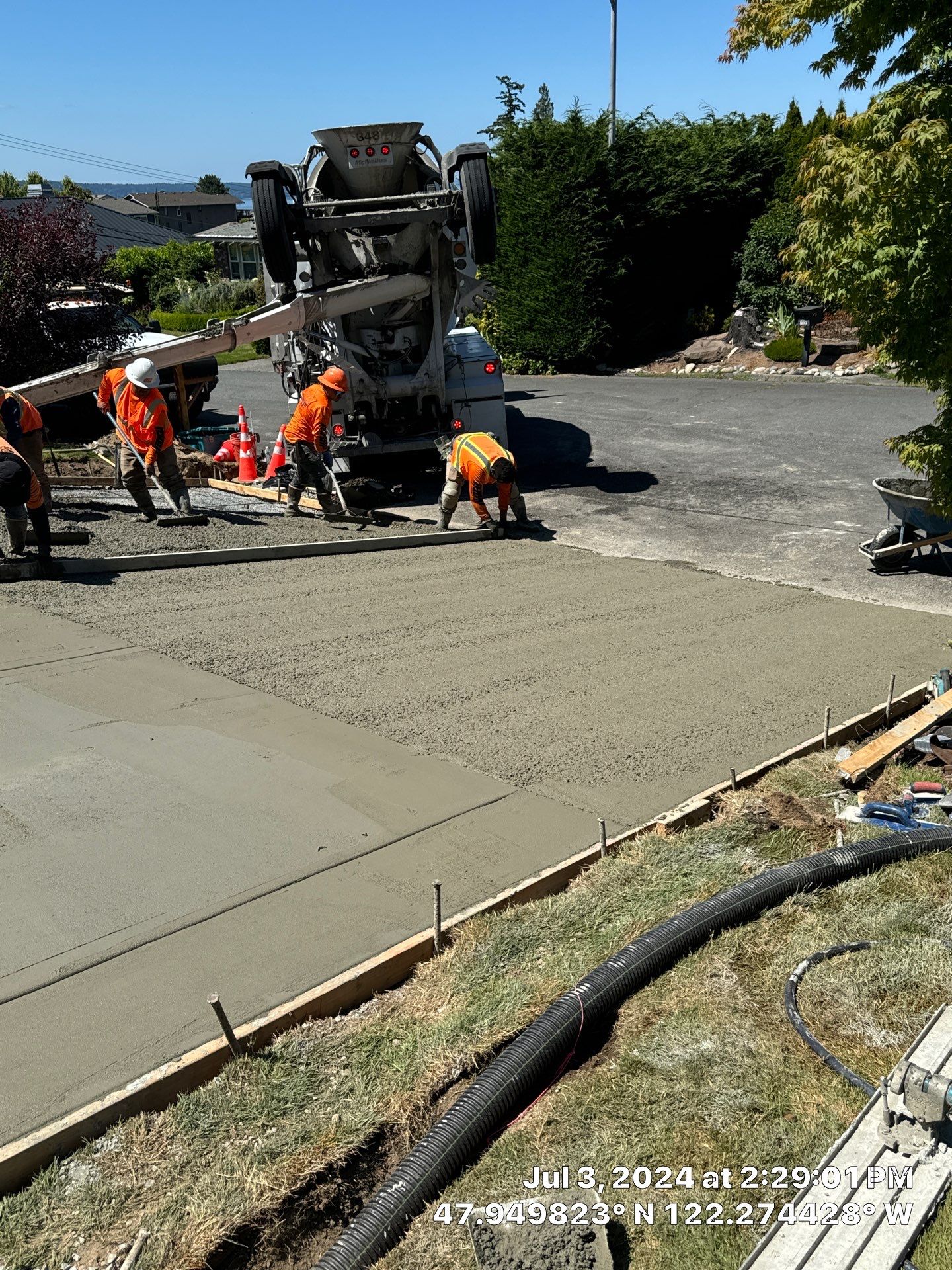 Jacob | Concrete Driveway  by Jireh Asphalt & Concrete Inc 