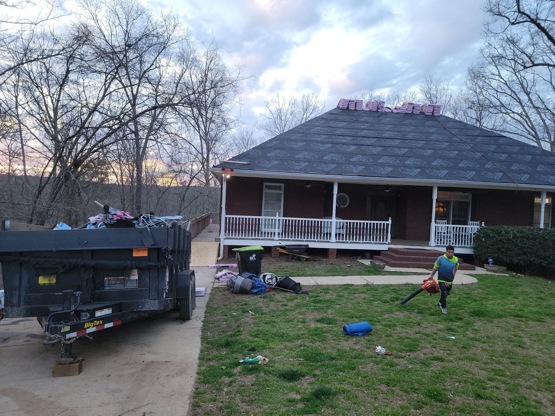 Residential Roofing Installation using Owens Corning by Inspector Roofing and Restoration