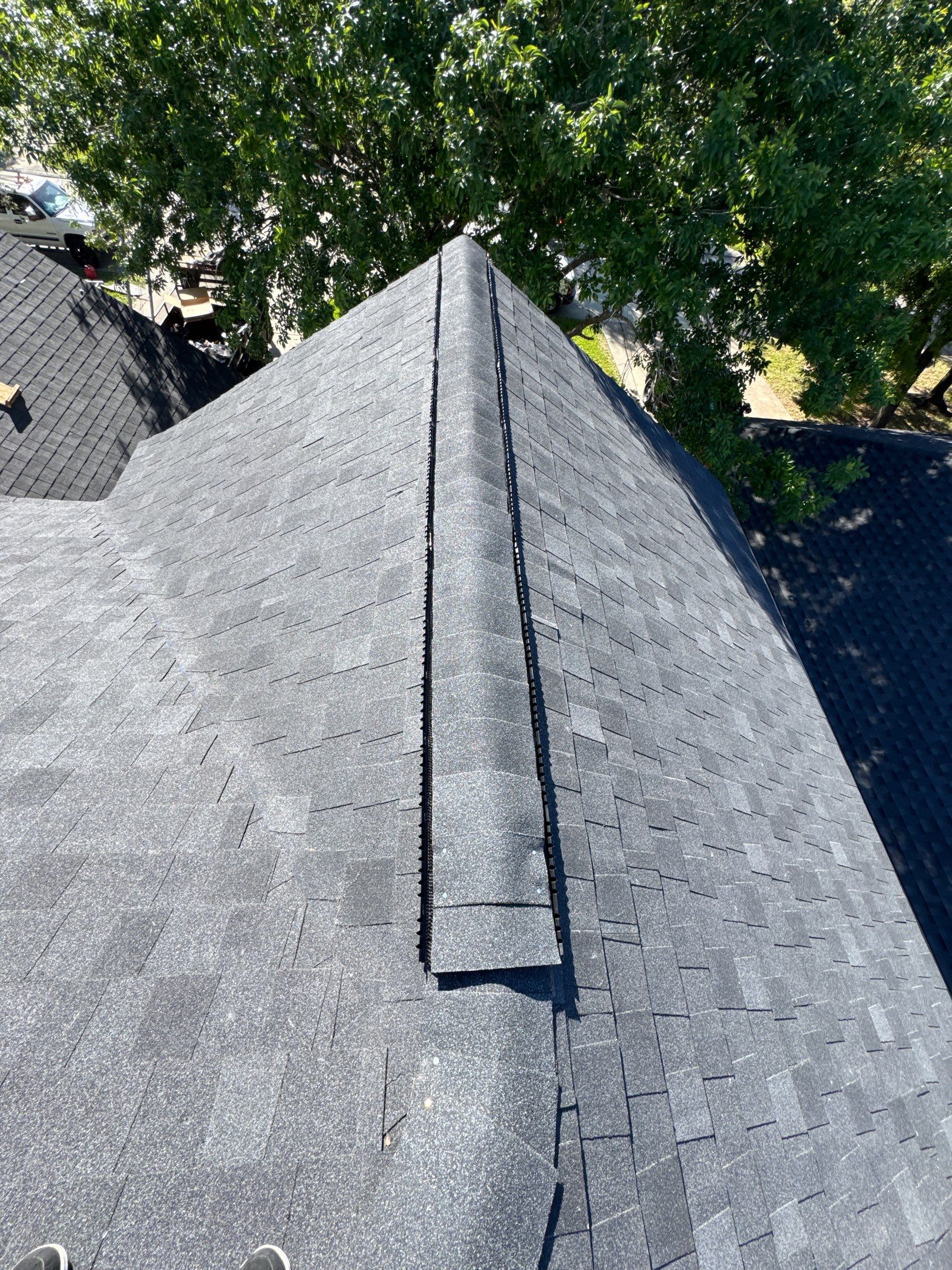 Kingwood Roof Installation using Atlas Pinnacle Pristine by Modern BYLT Roofing & Construction