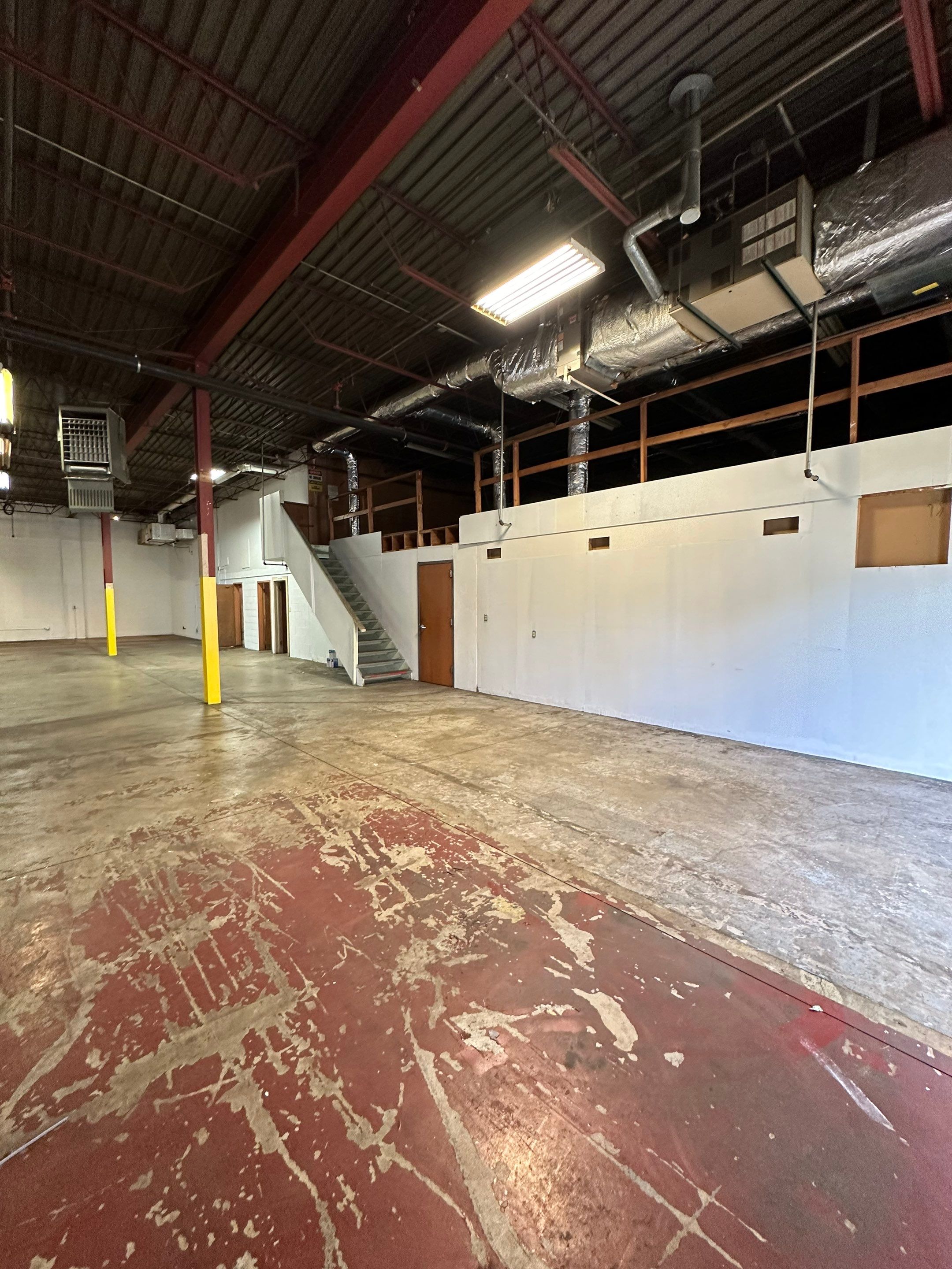 Existing Warehouse Interior Repaint by Blair Commercial Painting, LLC