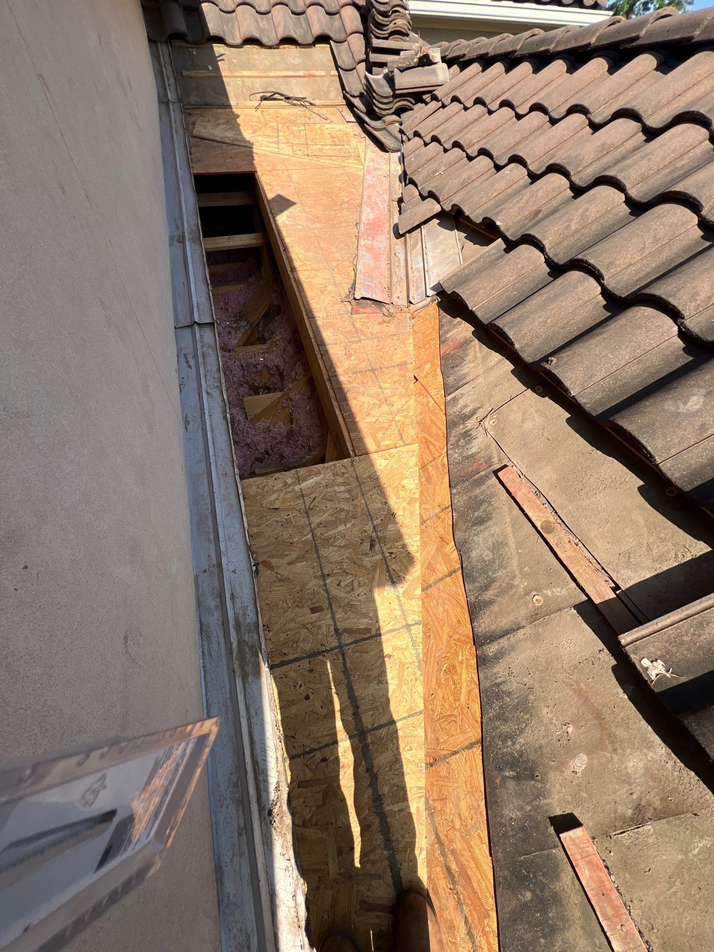Residential Roofing Repair using tile by Roof Repair Company