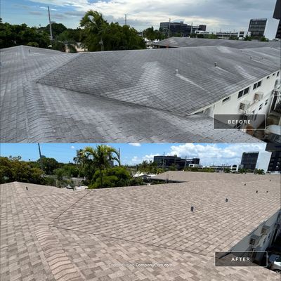 Commercial Roofing Installation using CERTAINTEED LANDMARK AR (SUNRISE CEDAR)