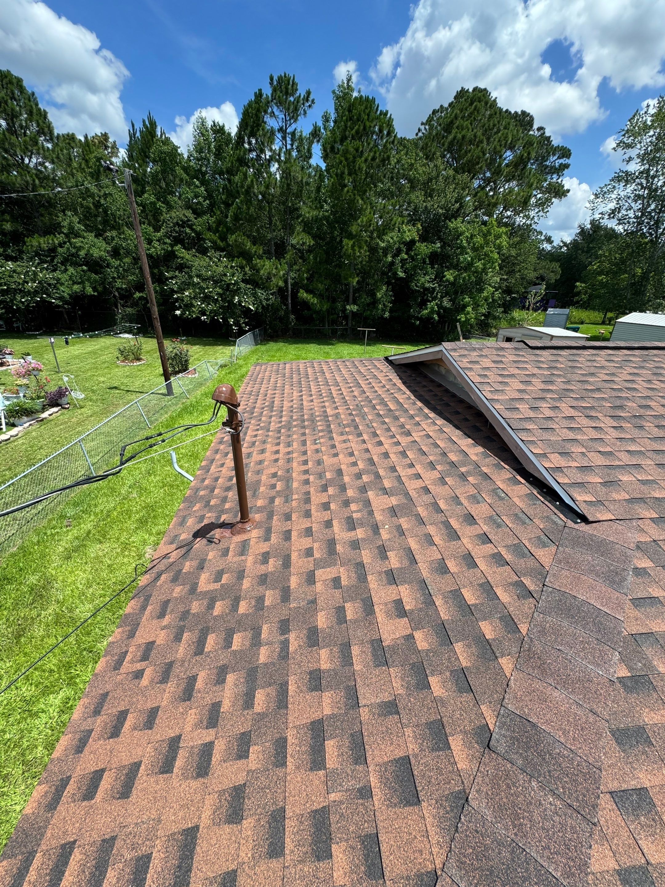 Full GAF HDZ Hickory Shingle Roof Replacement in Gulfport by Frontline Roofing