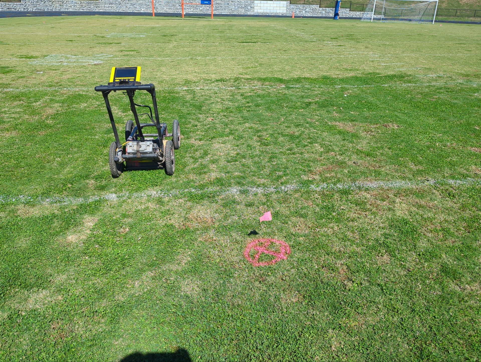 Football Field - Utility Locate and GPR Investigation by Alsip Locating Service, LLC