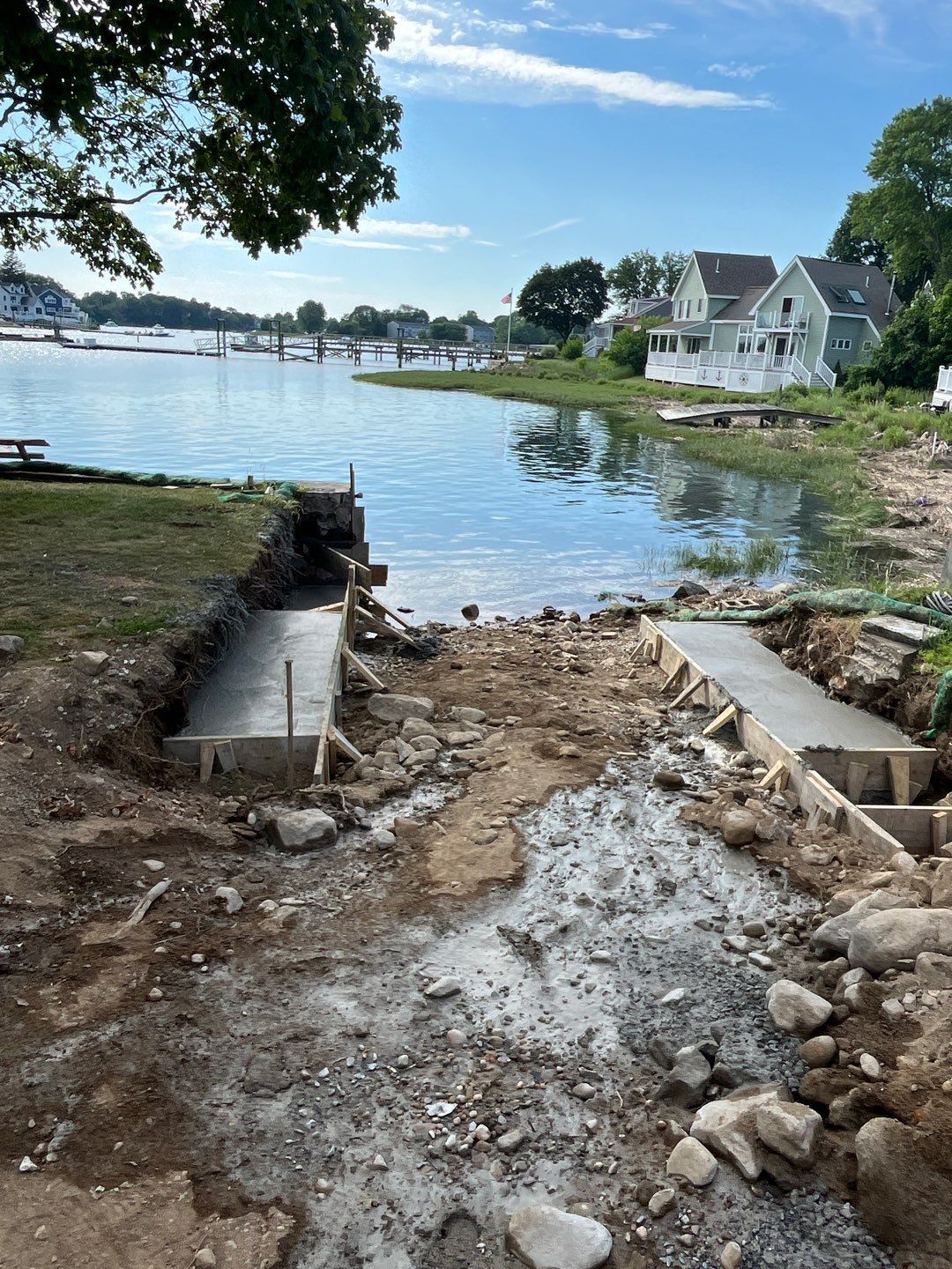 Beautiful Re-disgn by the water in Danvers MA  by Cole Landscaping Inc