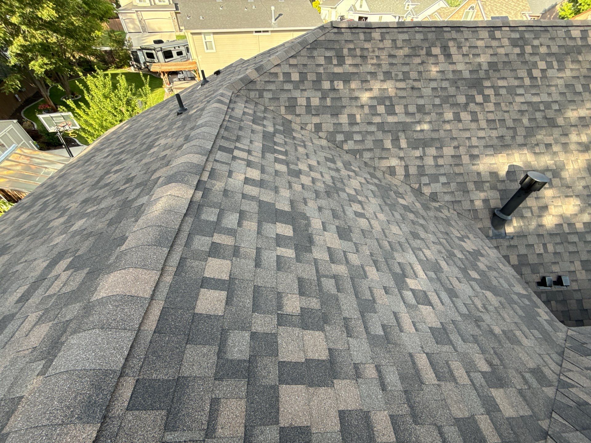 Boise Residential Roof Replacement Featuring Multi-Toned Architectural Shingles by Olive Roofing