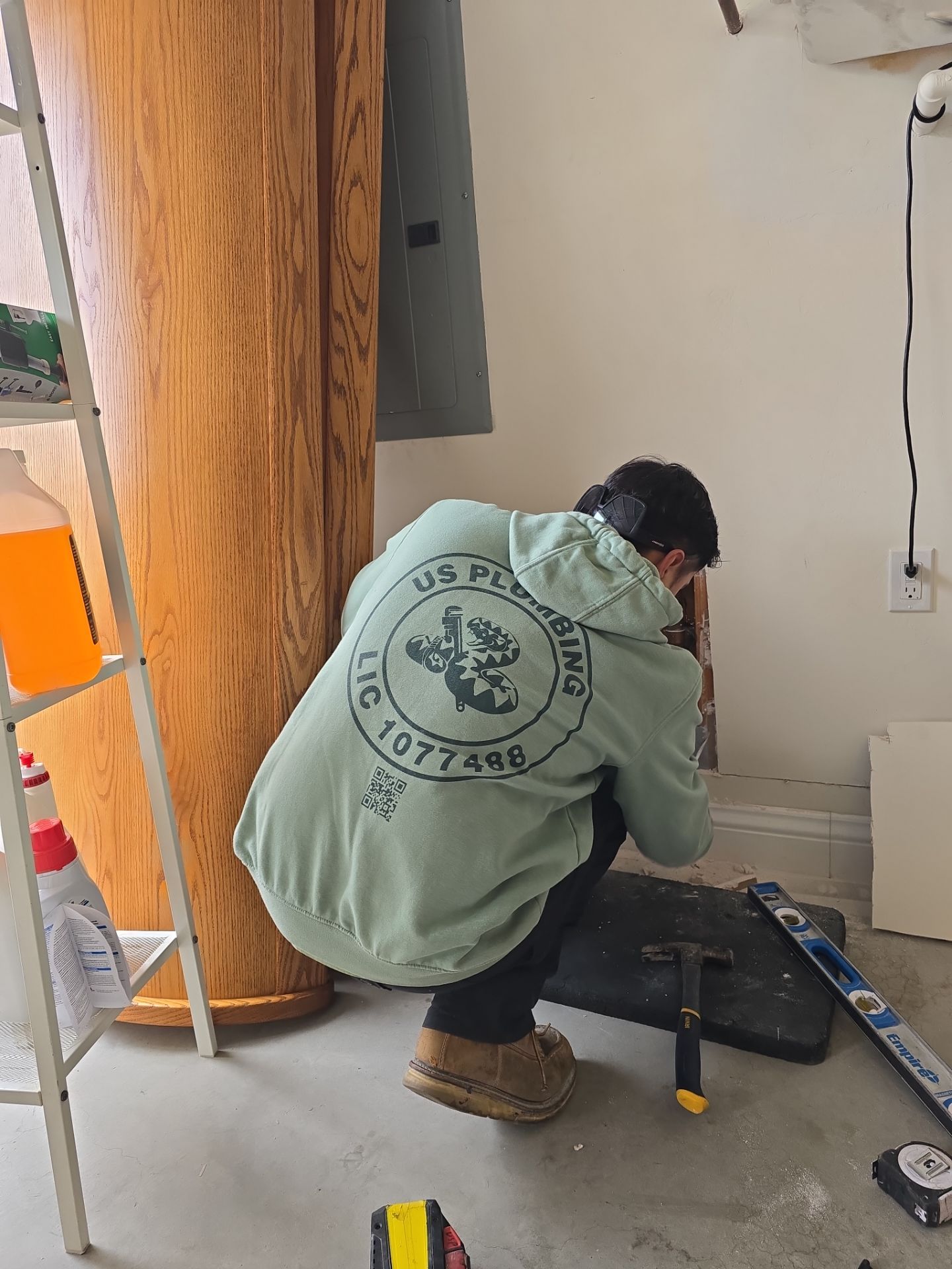 Water Softener, Moen Flo, and Tankless Water Heater Installation by Us Plumbing