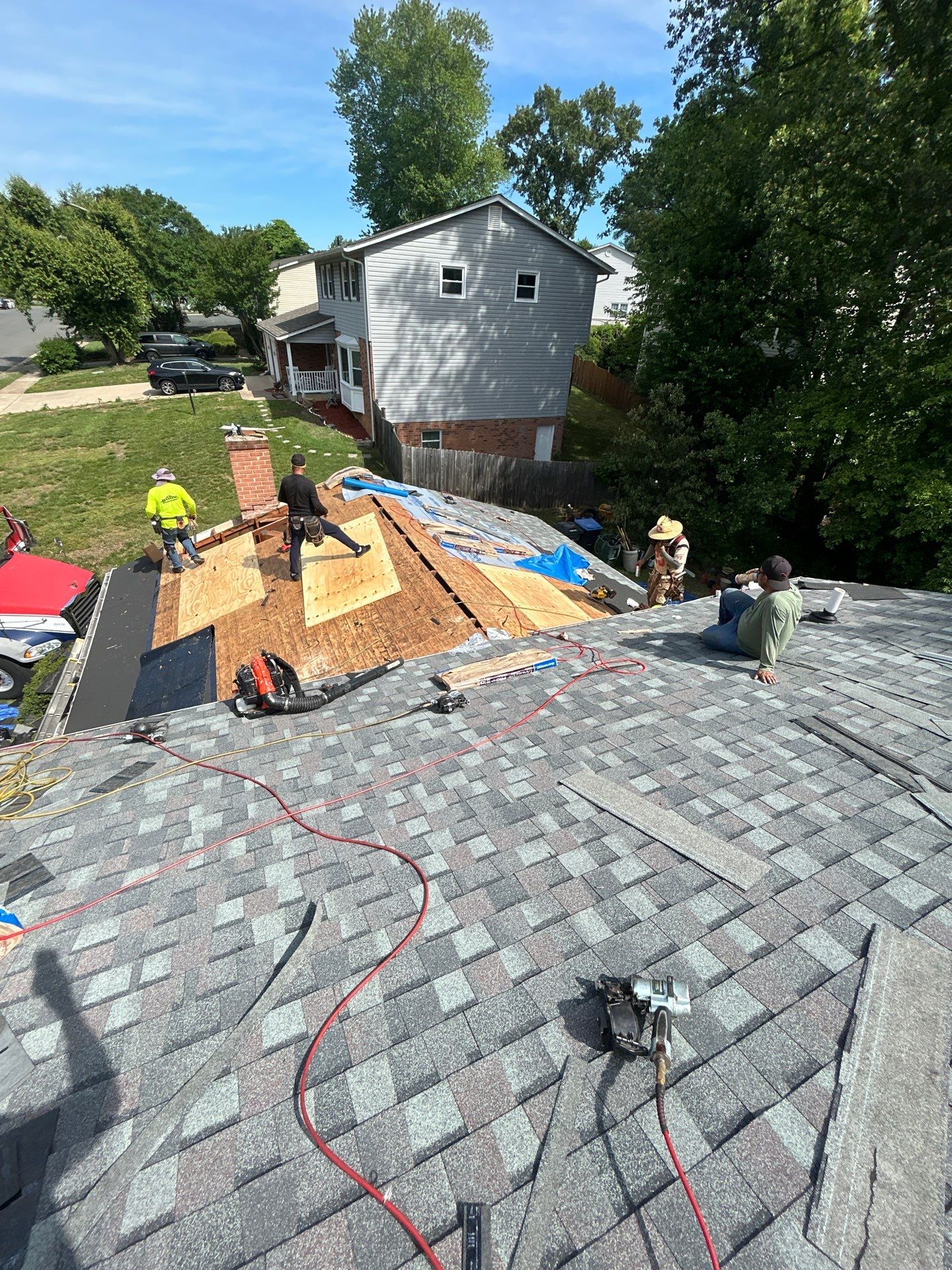 Montclair: Residential Roof Replacement with CertainTeed Landmark Pro in Max Def Colonial Slate by RM Banning, Inc.