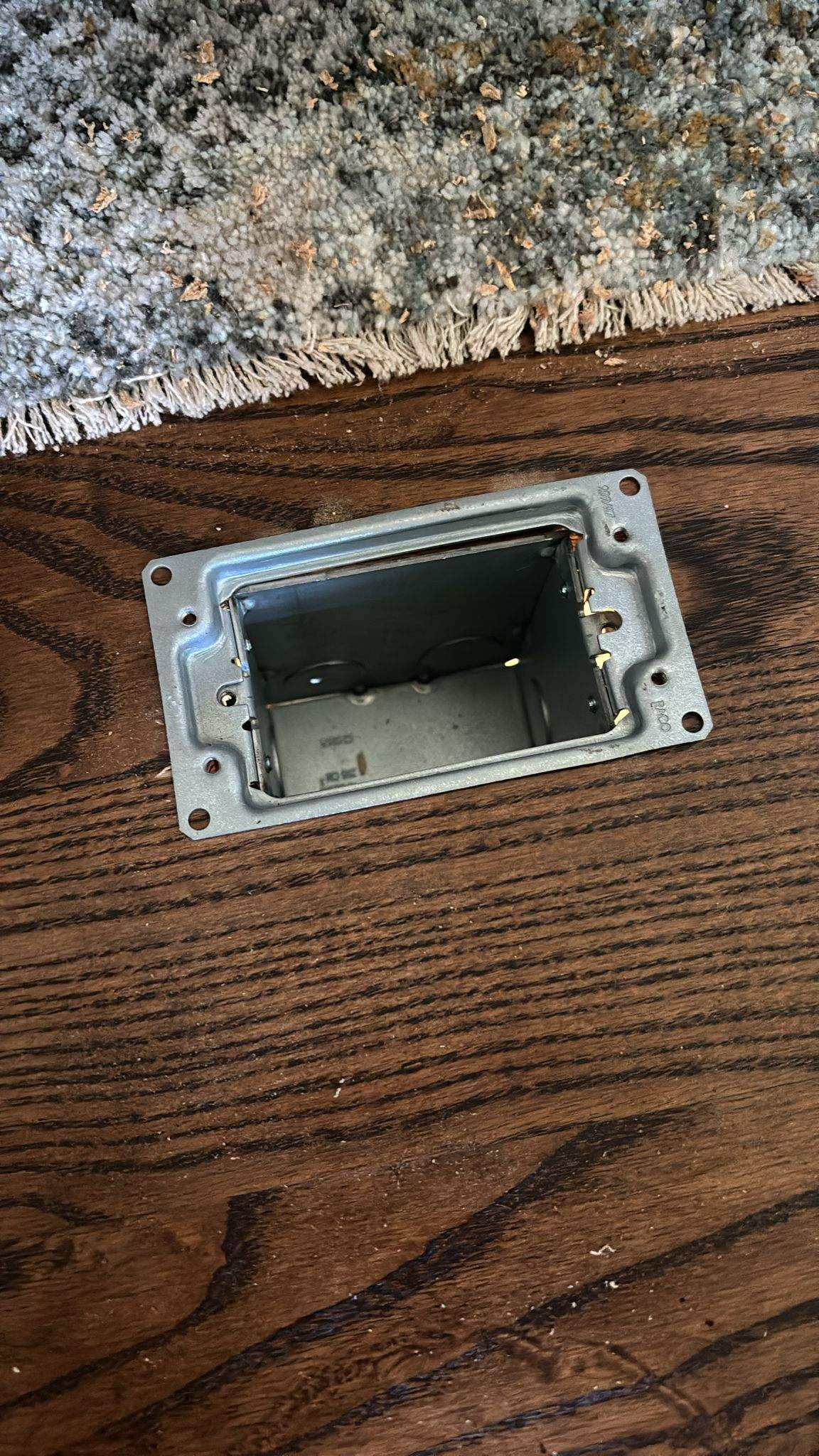 Floor Outlet Installation by Welter Home Services