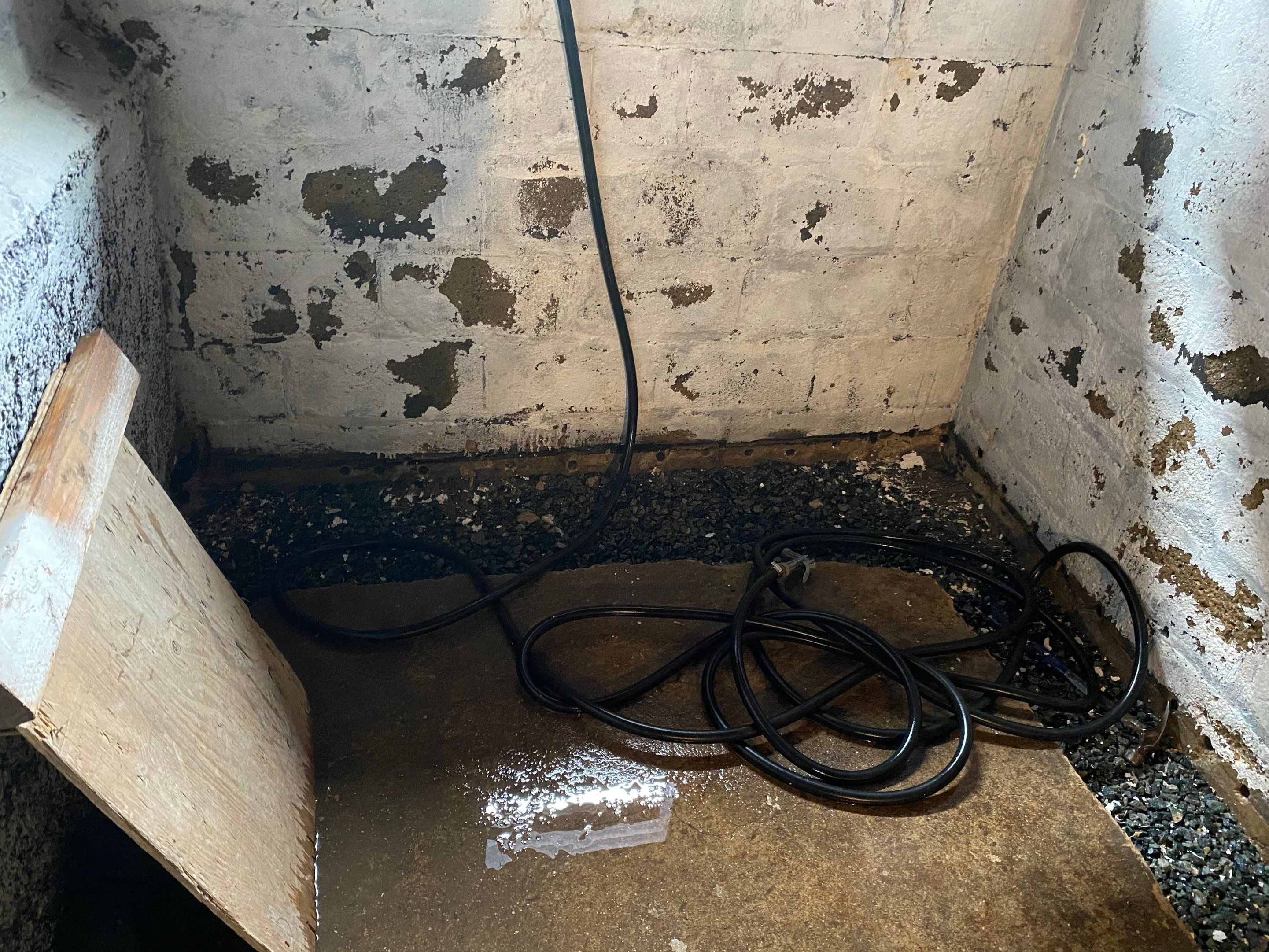 Interior French Drain Job in Lyndhurst, NJ by Pure Service Pro, LLC 