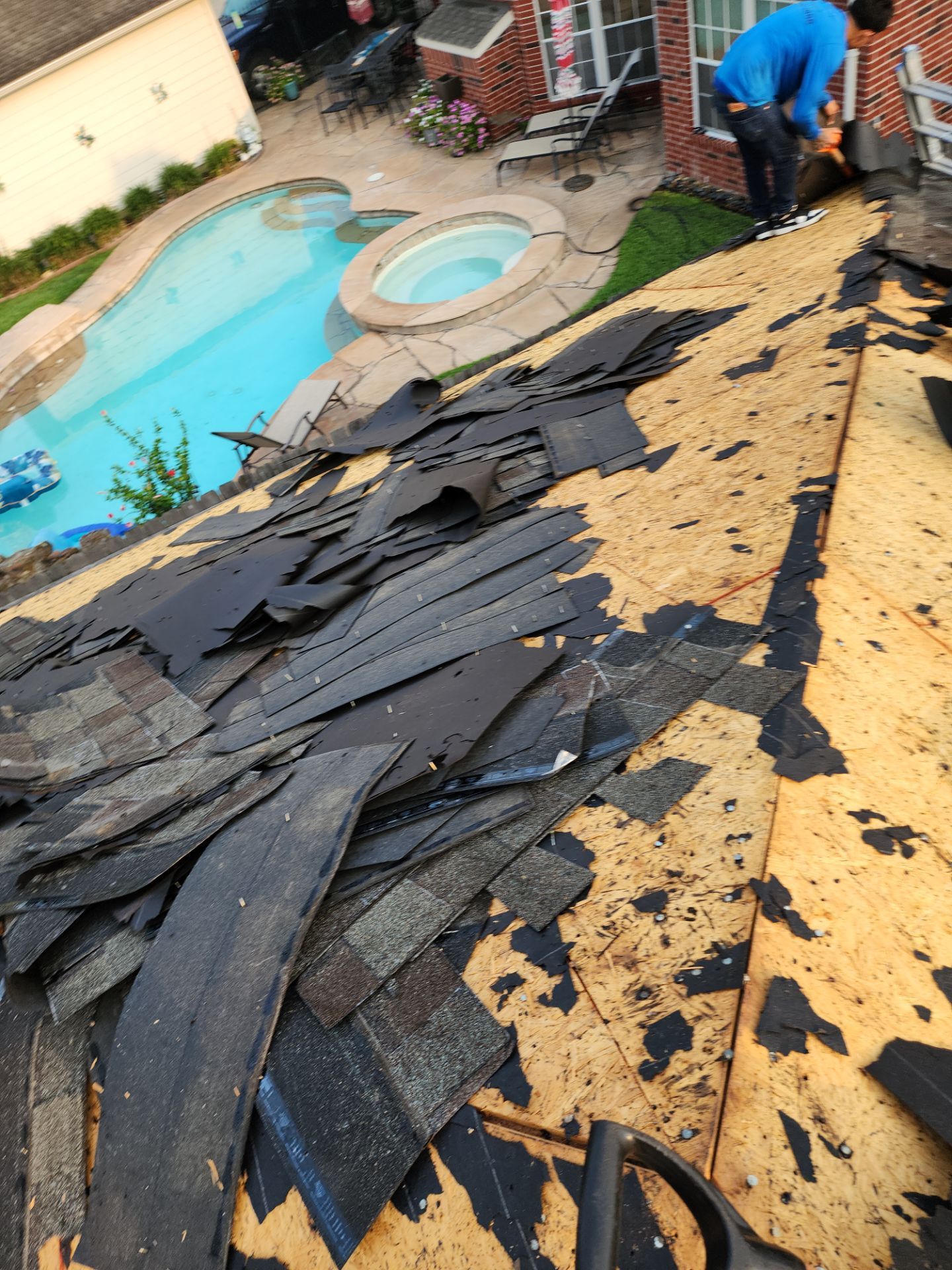 Residential Roofing Repair using Owen's Corning Duration (Lifetime) Shingles by Roof Repair Company