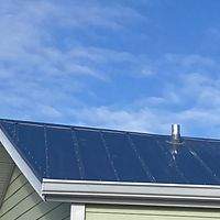 26ga 5V Crimp Mill Finish by Total Roofing System The Metal Roof Experts