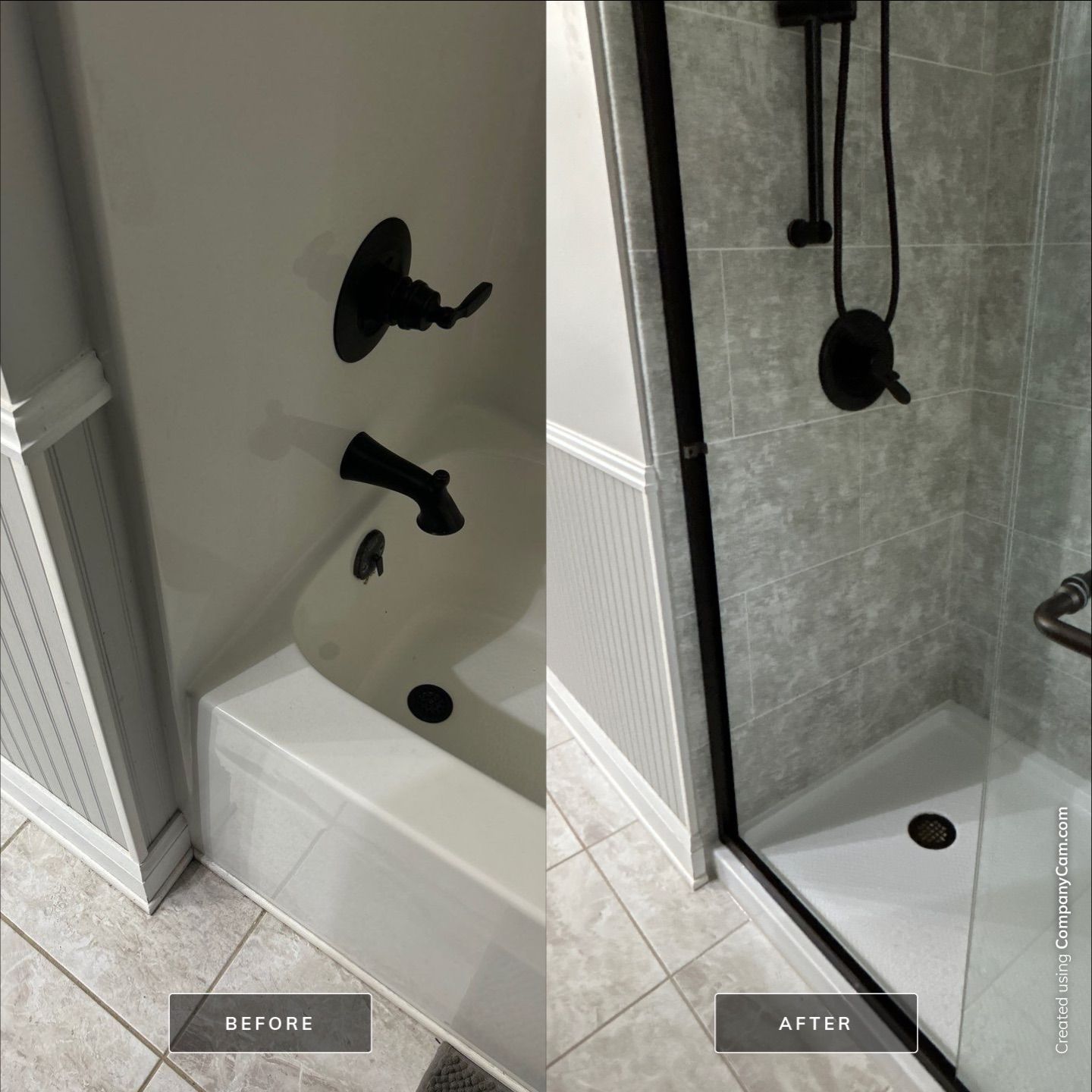 Tub to Shower: Metapeake by BathPlanet SW Virginia