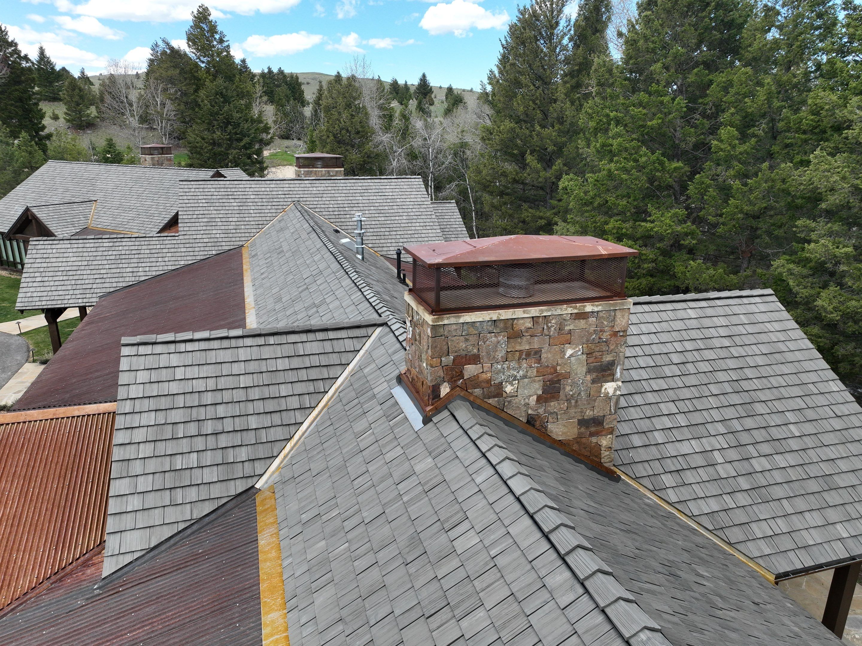Brava Shake - Lake Forest Install  by Montana Roofing Solutions