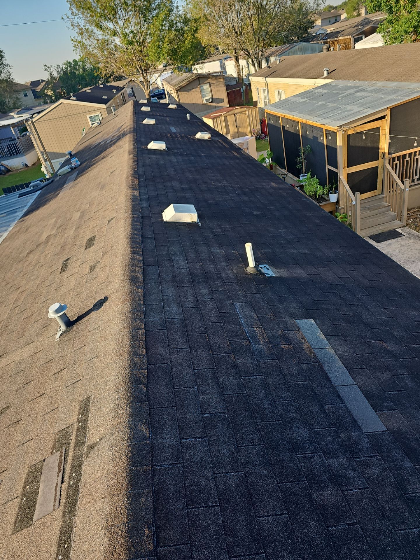 Residential Roofing Repair using Owen's Corning Duration (Lifetime) Shingles by Roof Repair Company