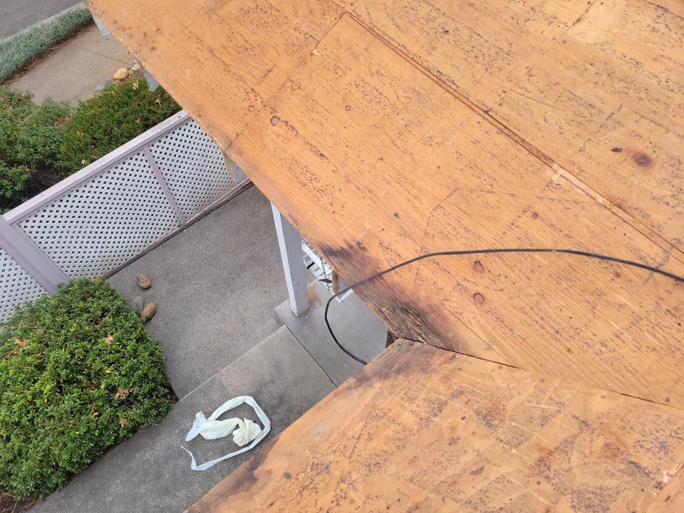 Attic Insulation, Roofing, and Solar for this in-town home by Byers Enterprises 