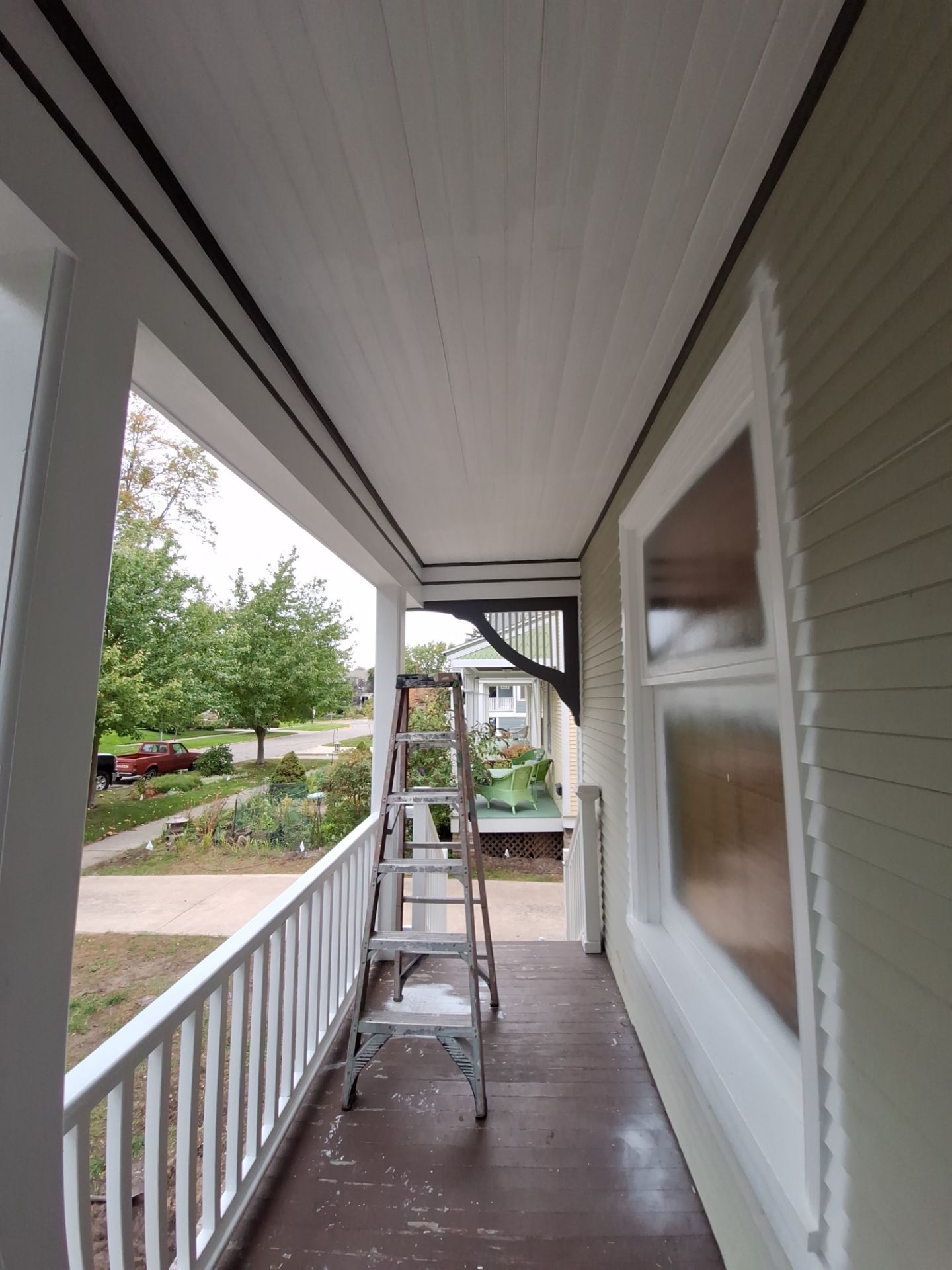 Exterior Home & Porch Refresh in Grand Haven, MI by Gordon Painting