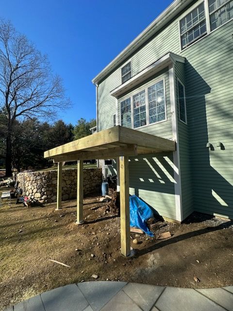 Deck Project in Marlborough MA by UBrothers Construction