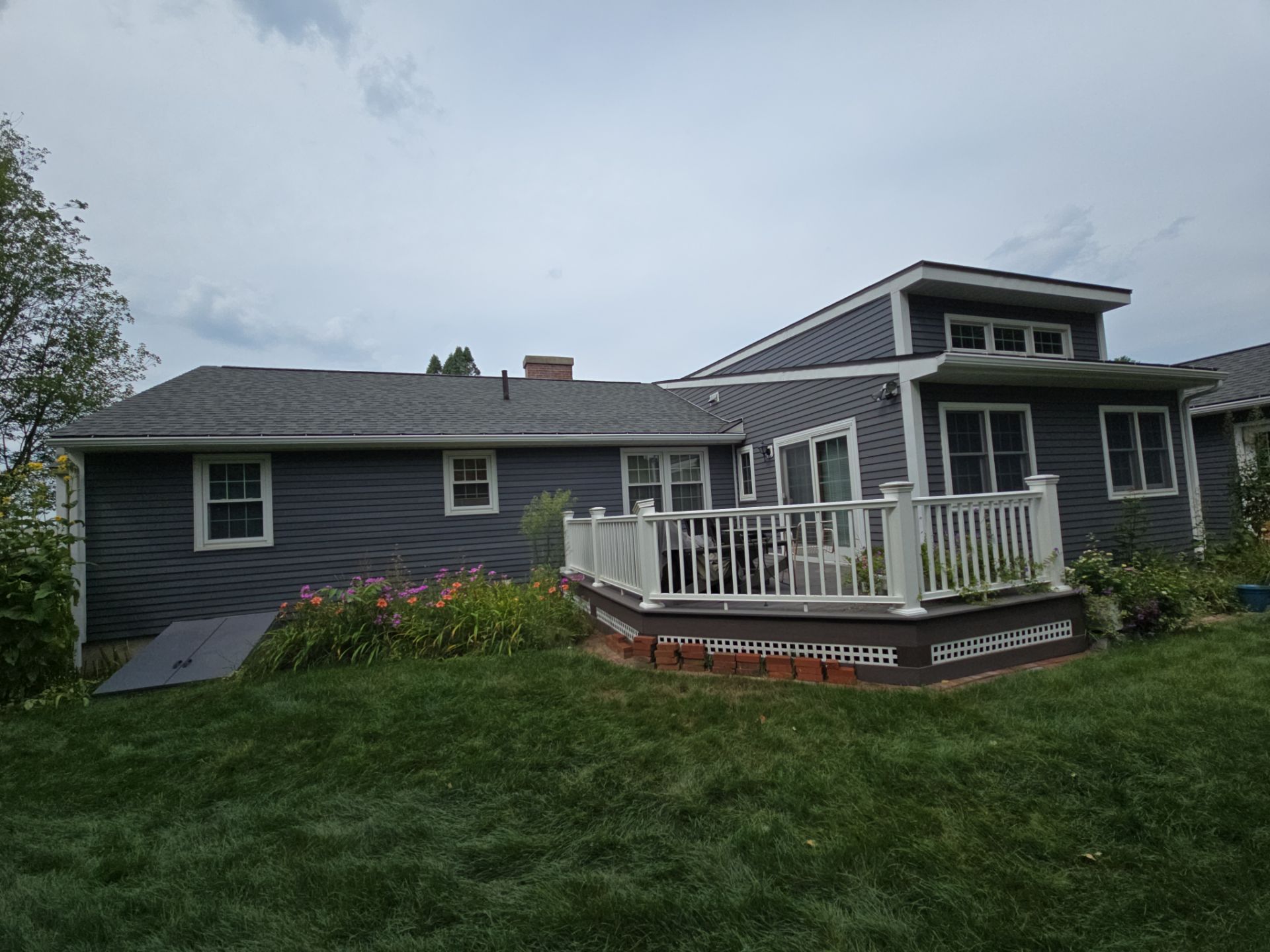 Exterior Painting using Benjamin Moore Regal Select by The Persnickety Painters