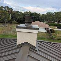 24ga 1.5" Mechanical Seam Medium Bronze by Total Roofing System The Metal Roof Experts