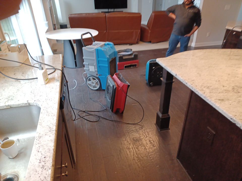 Project in South Lyon by EzDry Water Mitigation & Property Restoration