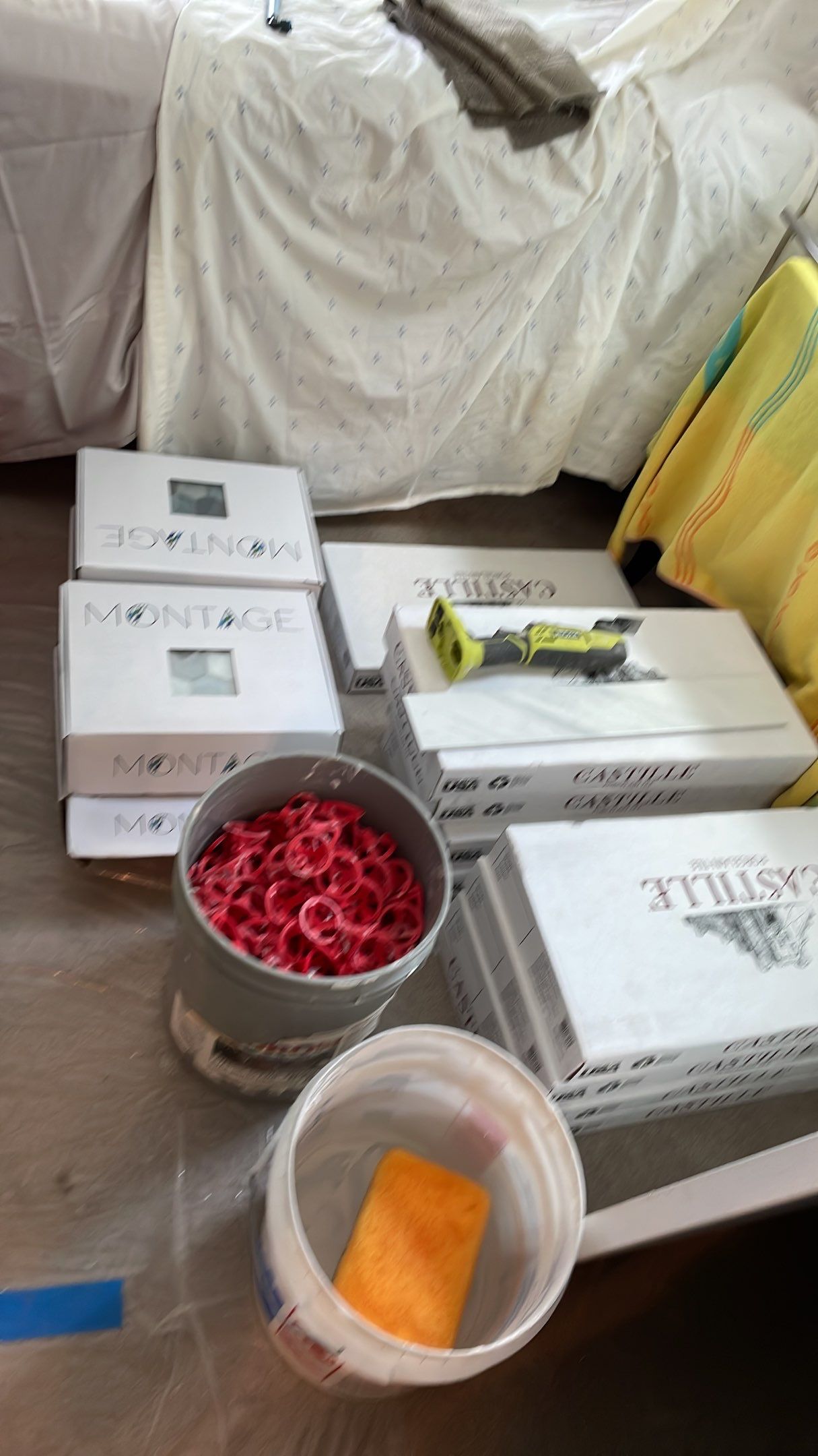 Bathroom Remodel using Decorative Tile by Footprints Floors of Coastal Carolina
