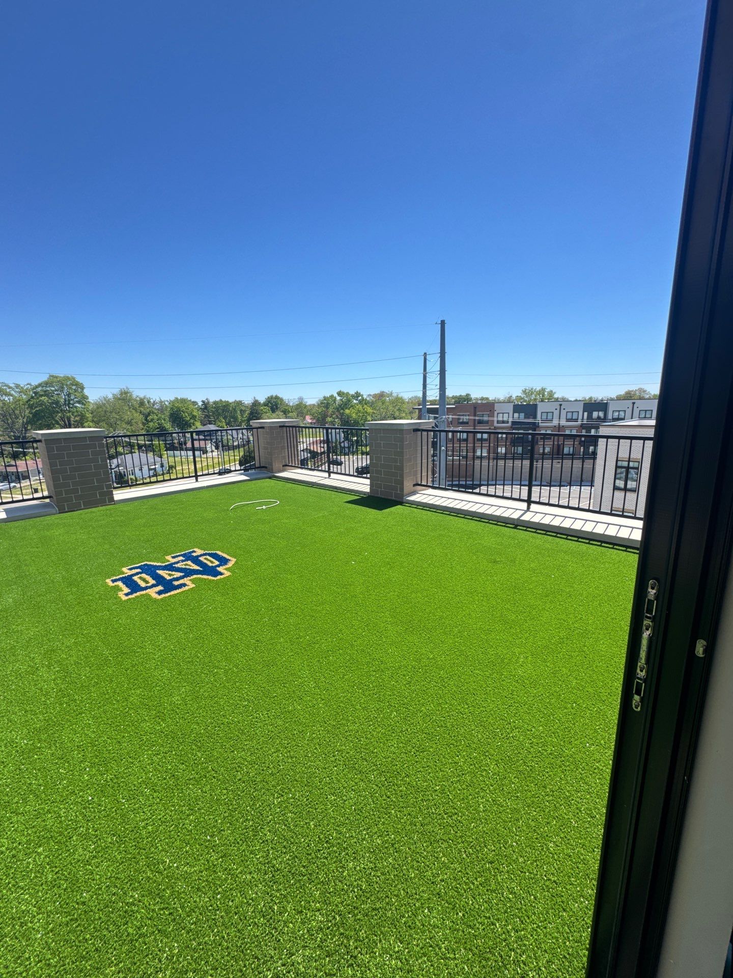 Notre Dame Rooftop Patio in South Bend, IN by ForeverLawn NEIN/INDY