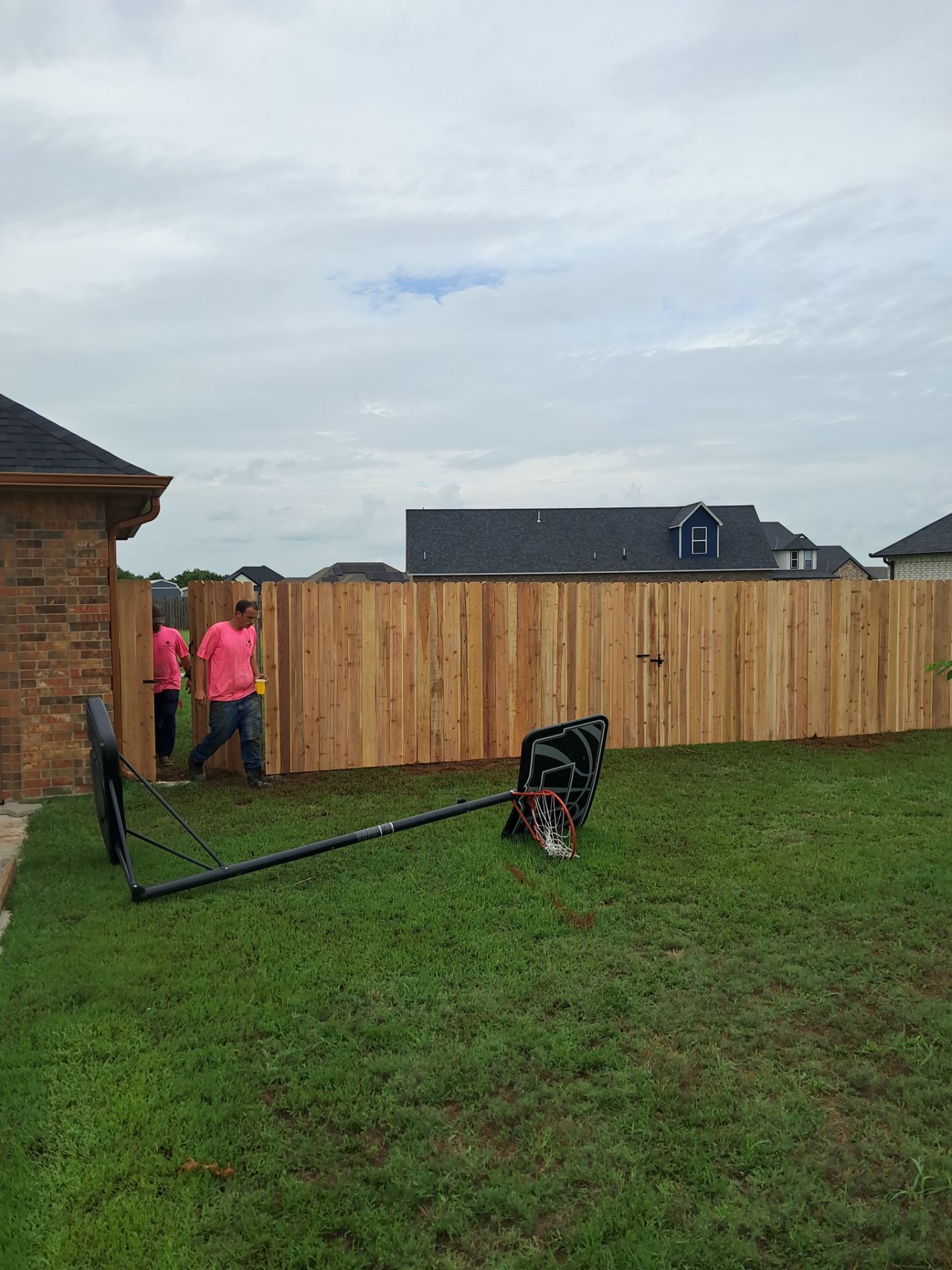 Fence Work by Clays Services Inc