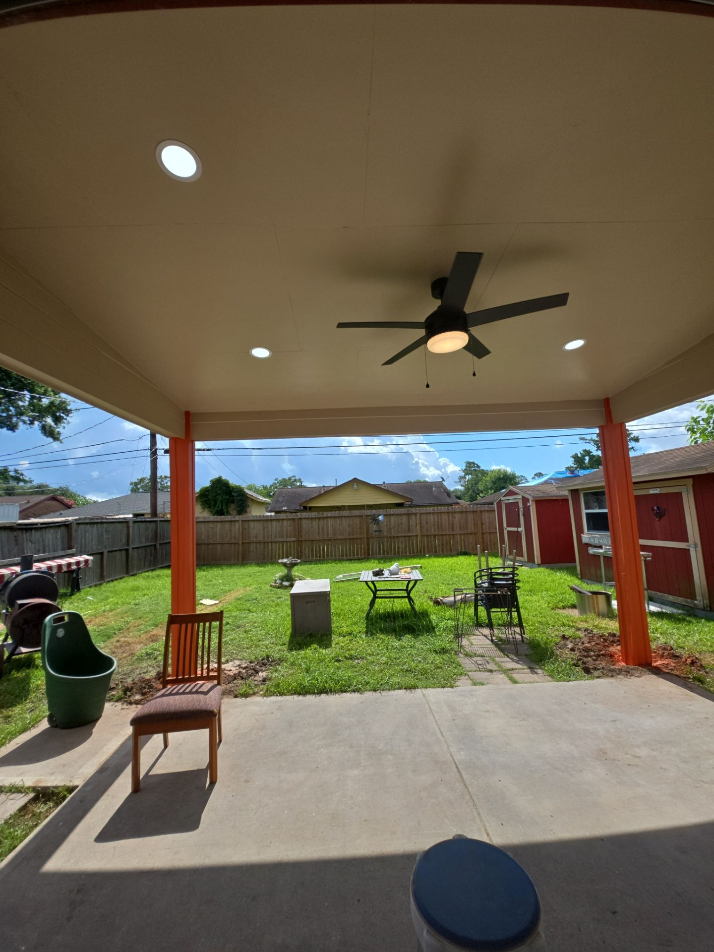 Project in Channelview by storm choice roofing