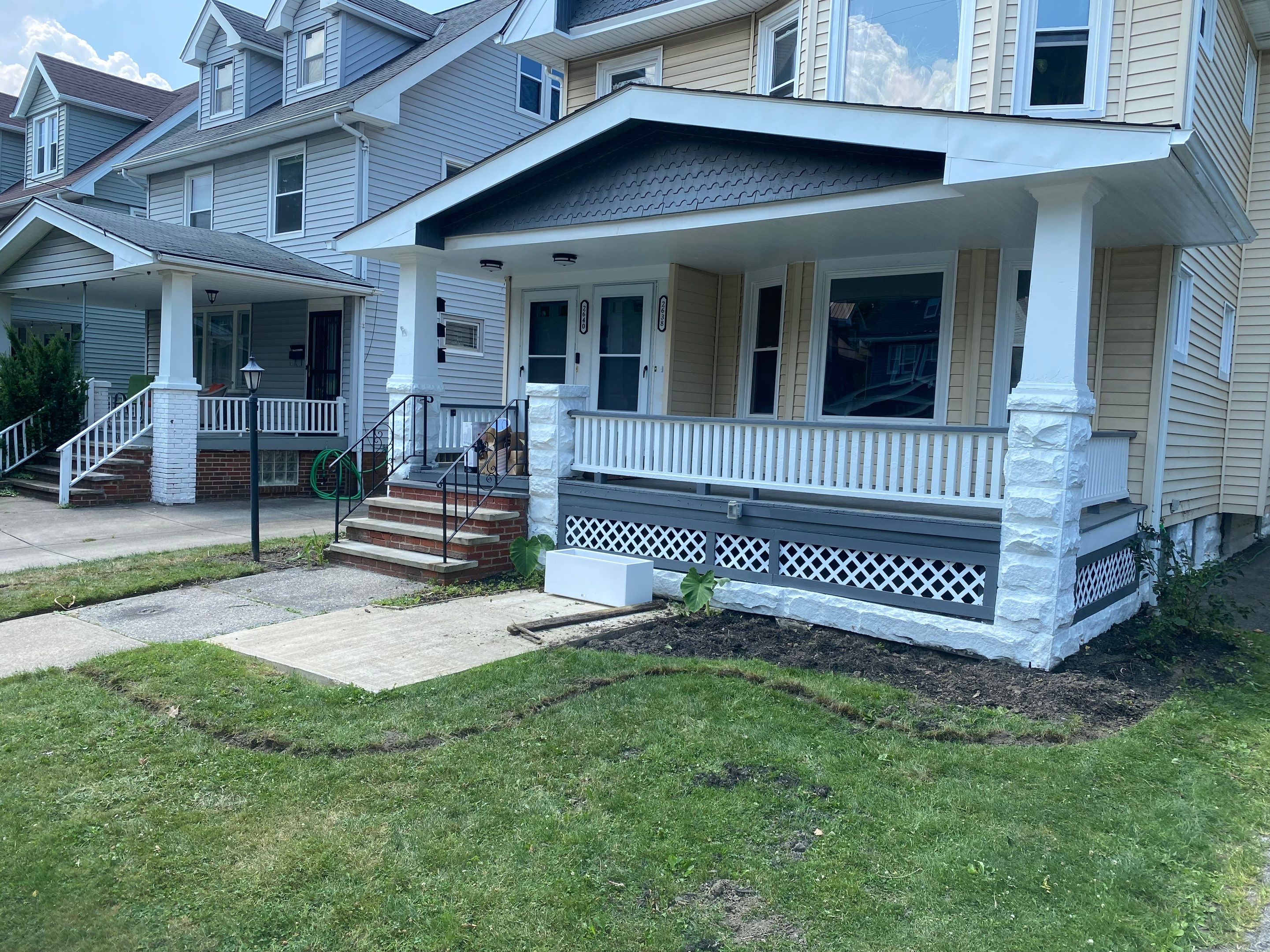 Airbnb Duplex Project by Elm Rose Gardens