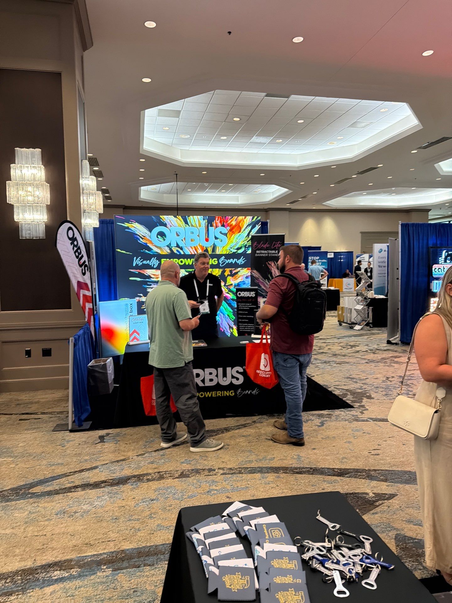 Commercial Exhibit and Branded Booth Installation in Dallas by CompanyCam Sales Demo