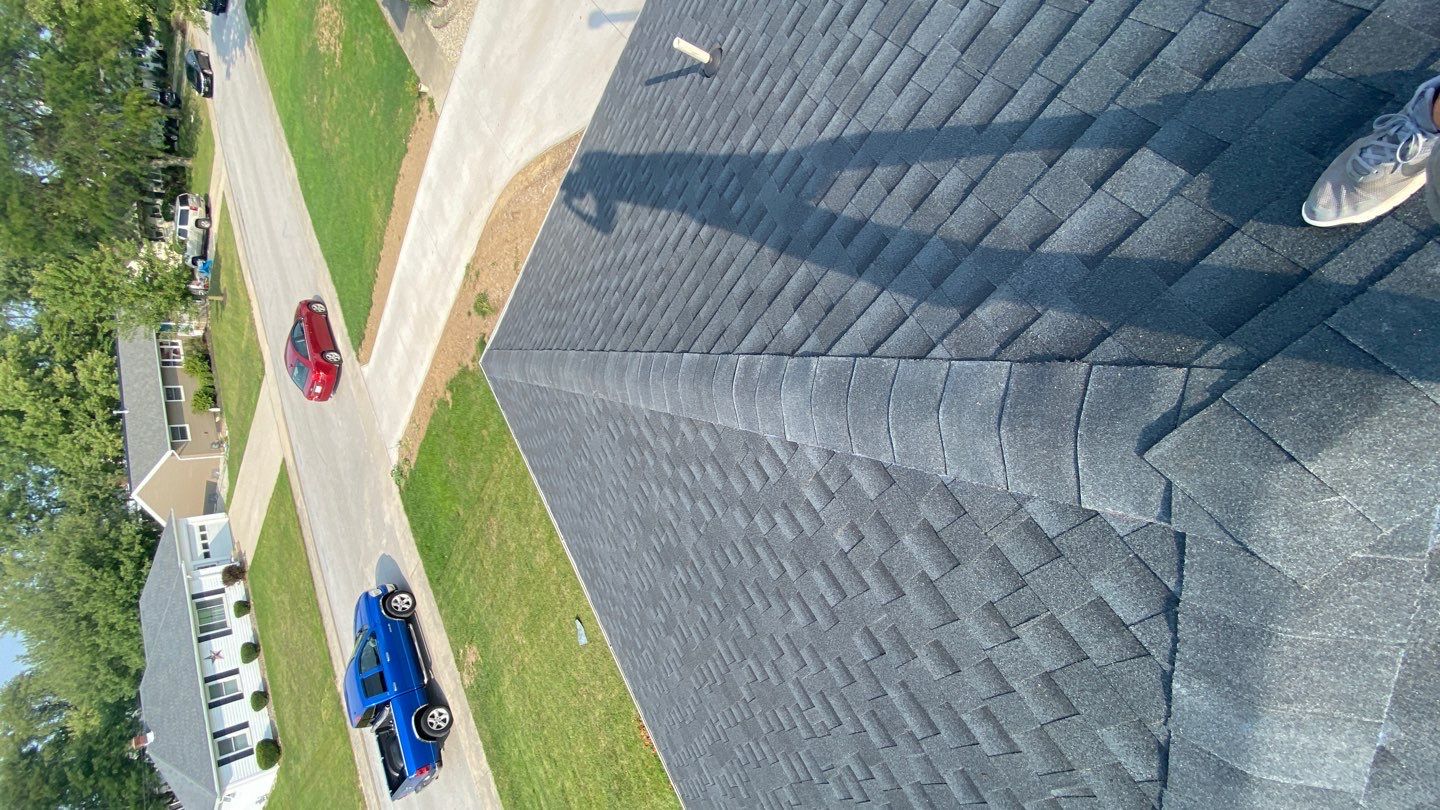 Residential Roofing Installation using GAF Timberline HDZ Charcoal by Nitro Roofing and Construction