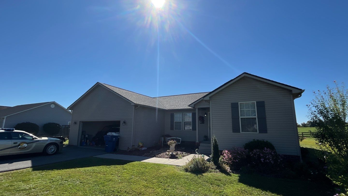 Residential Roof Installation by KISH RESTORATION 