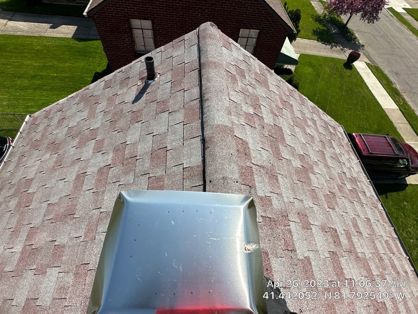 Residential Roof Replacement using Owens Corning Duration, Colonial Slate by Absolute Roofing and Construction