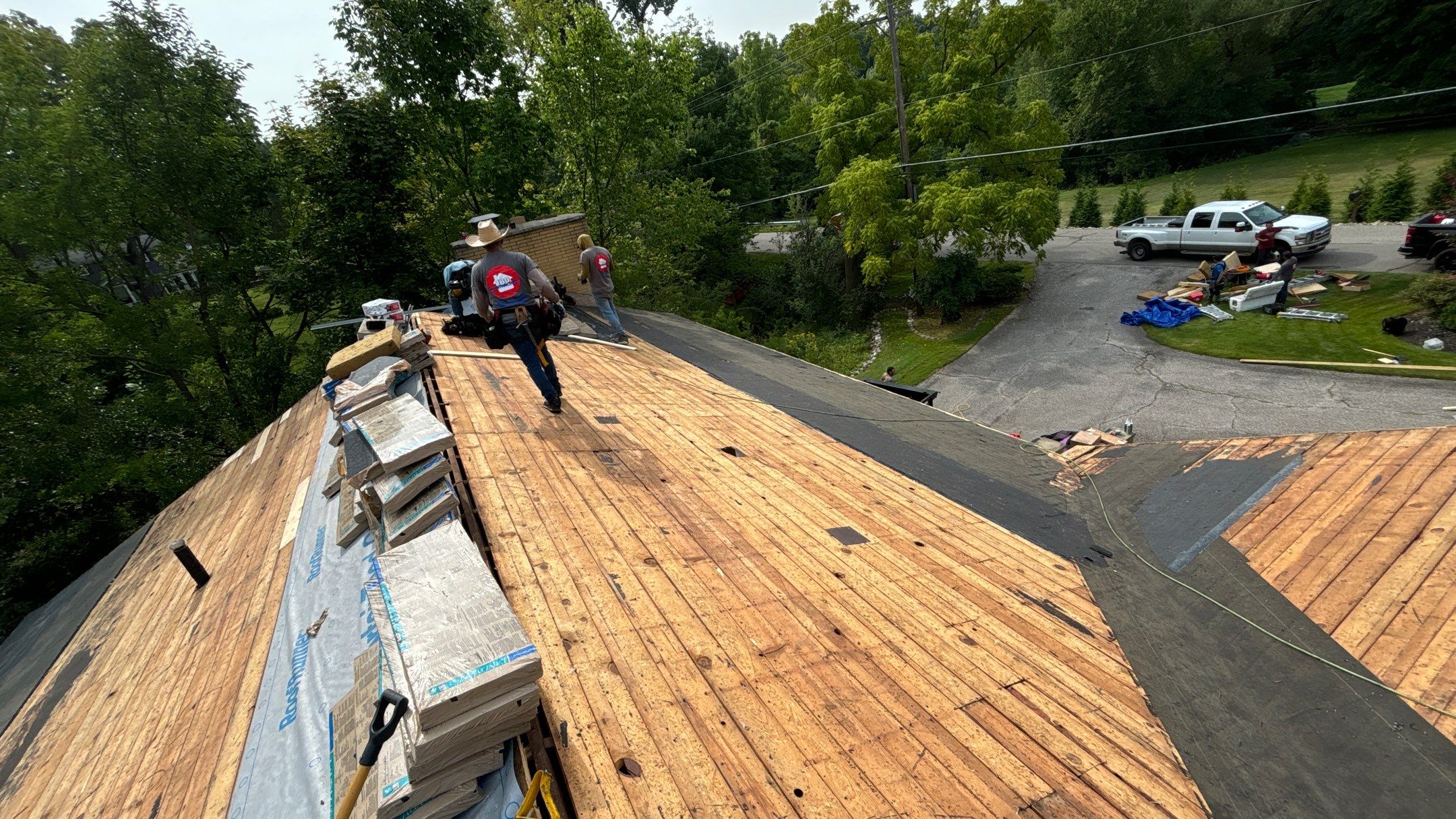 Roof Replacement using CertainTeed Landmark by 180 Contractors